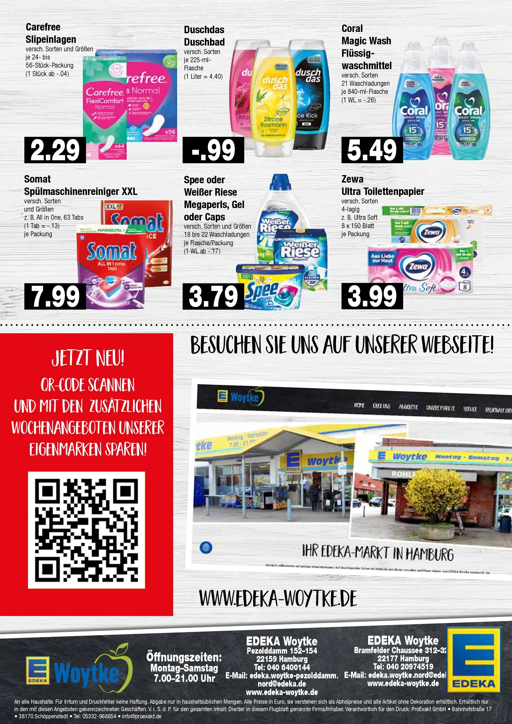 Edeka prospekt Hamburg	 (ab 26.10.2025) » Angebote Online | Seite: 8 | Produkte: Zewa, Spee, Uhr, Toilettenpapier