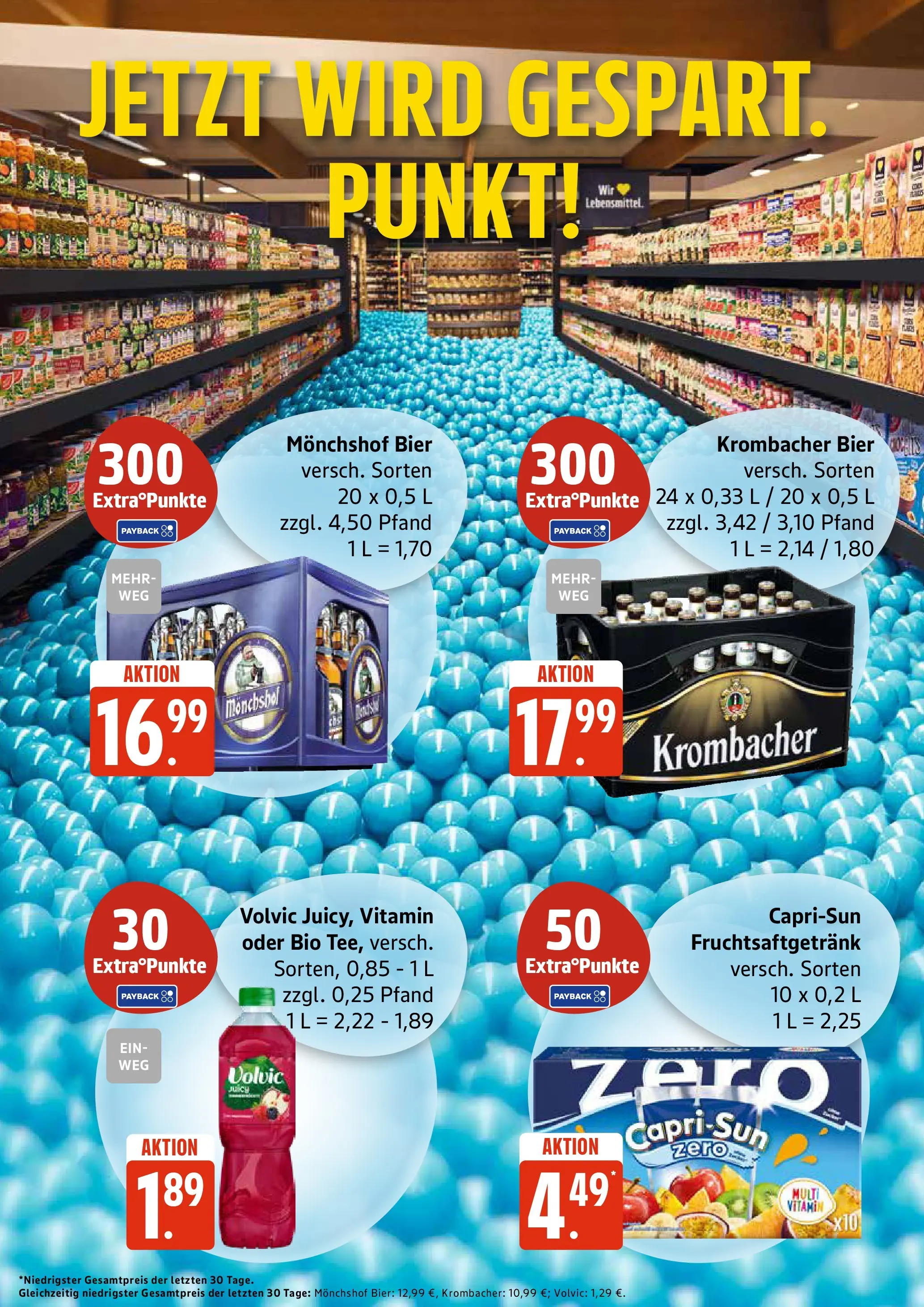 Edeka prospekt Großenwiehe	 (ab 26.10.2025) » Angebote Online | Seite: 26 | Produkte: Monchshof, Bier, Krombacher, Tee