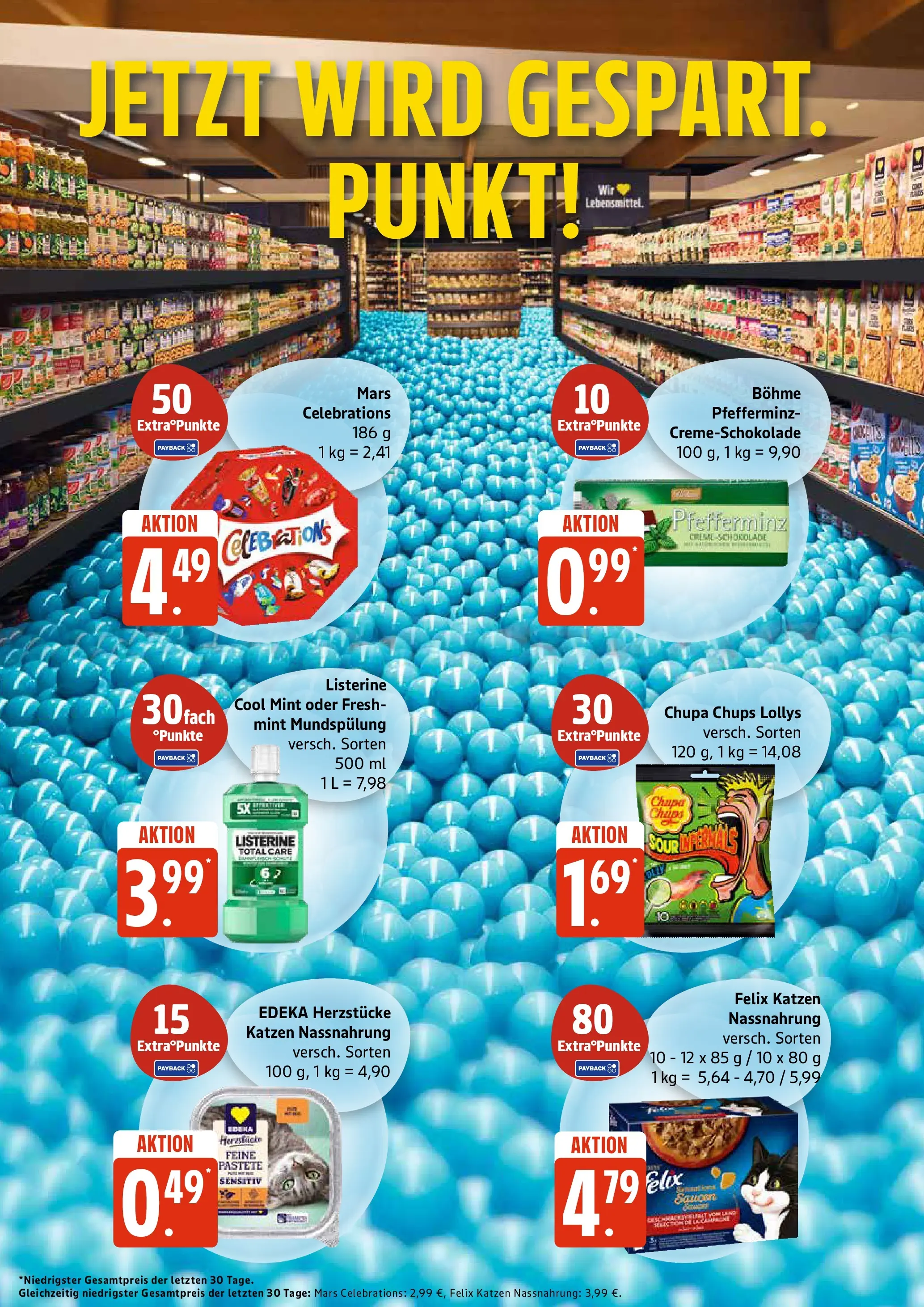 Edeka prospekt Großenwiehe	 (ab 26.10.2025) » Angebote Online | Seite: 28 | Produkte: Schokolade, Celebrations, Creme, Listerine