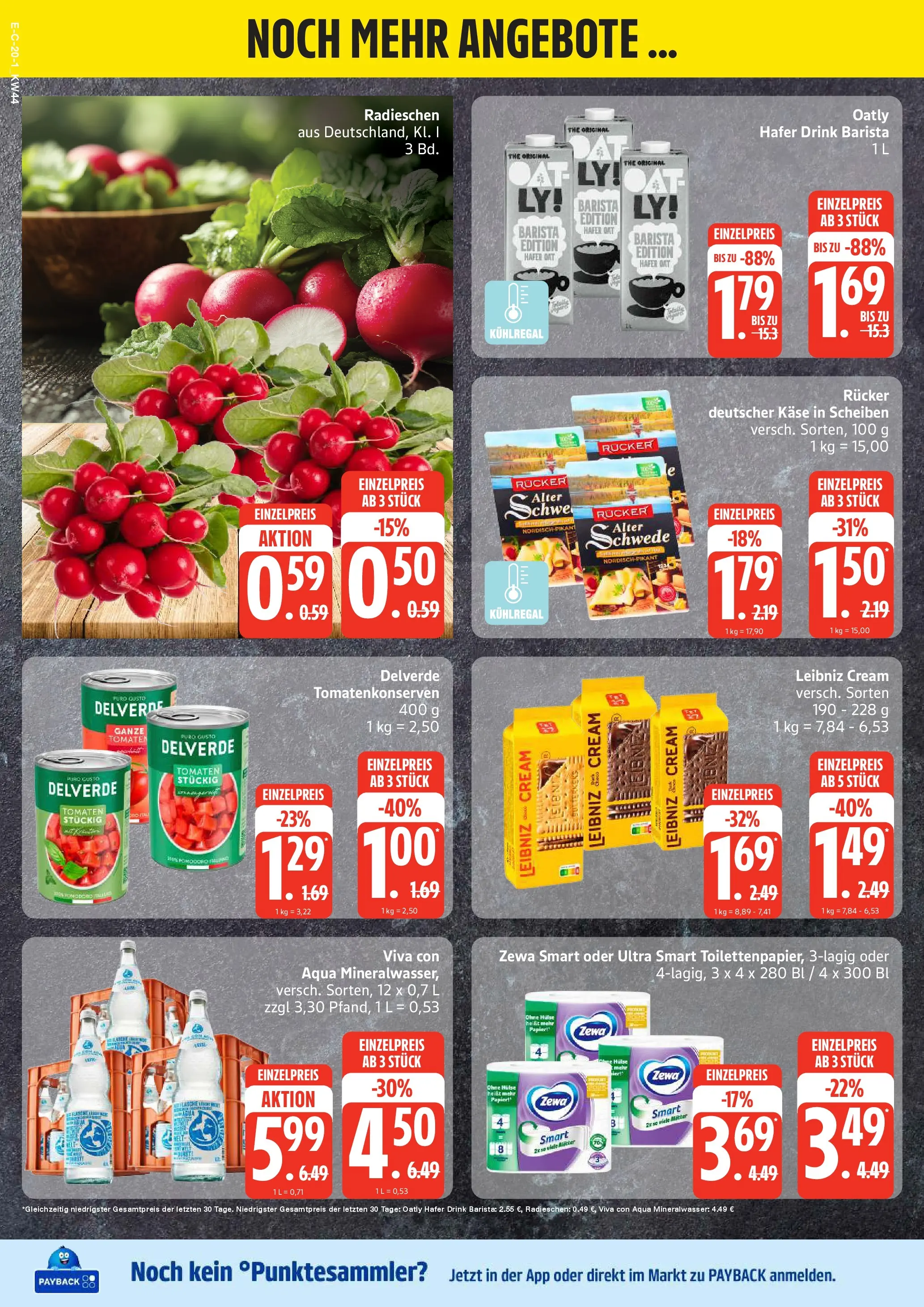 Edeka prospekt Neuruppin	 (ab 26.10.2025) » Angebote Online | Seite: 20 | Produkte: Zewa, Tomaten, Mineralwasser, Toilettenpapier