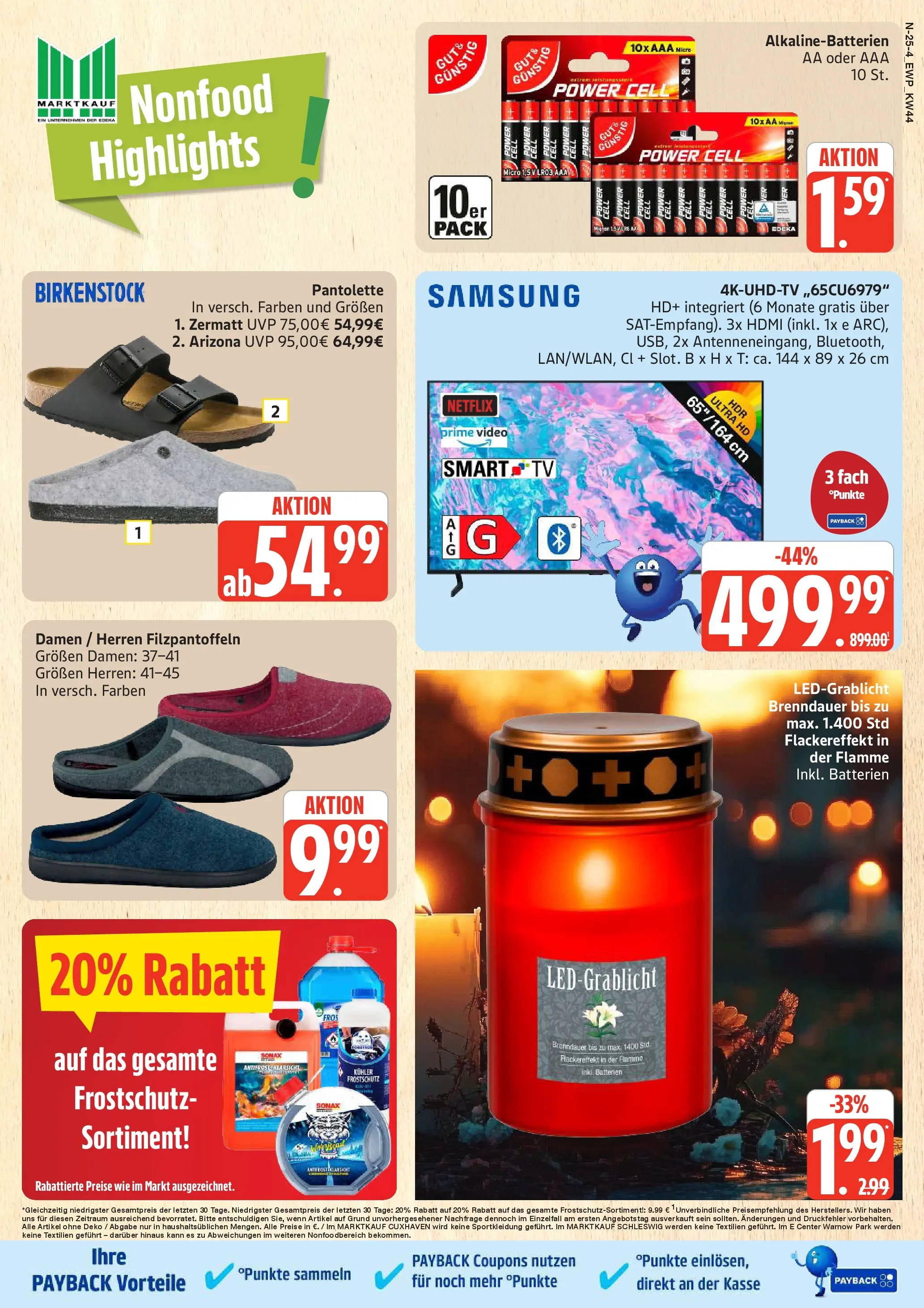 Edeka prospekt Rostock	 (ab 26.10.2025) » Angebote Online | Seite: 25 | Produkte: Samsung, Smart TV, TV, Video