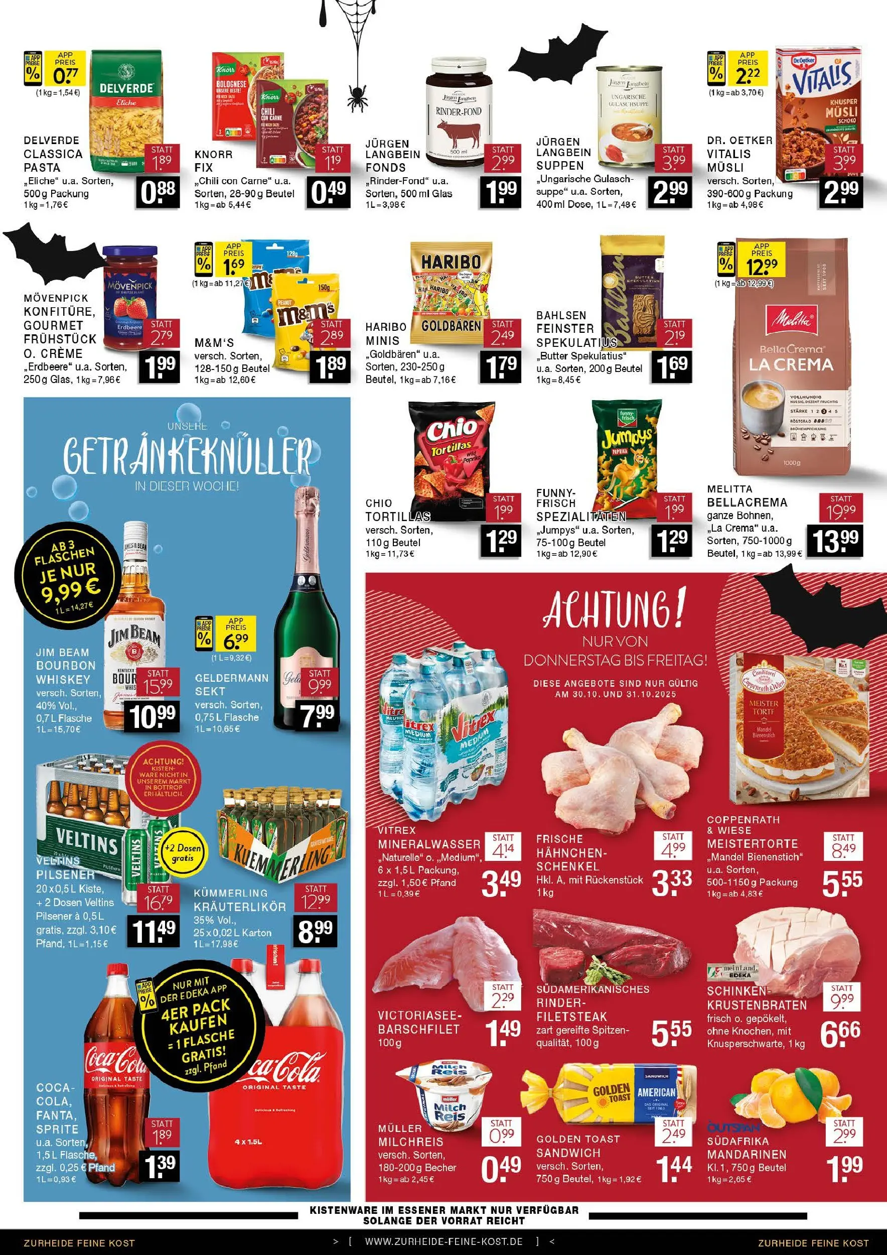 Edeka prospekt Gladbeck	 (ab 26.10.2025) » Angebote Online | Seite: 8 | Produkte: Sprite, Krustenbraten, Chili, Veltins