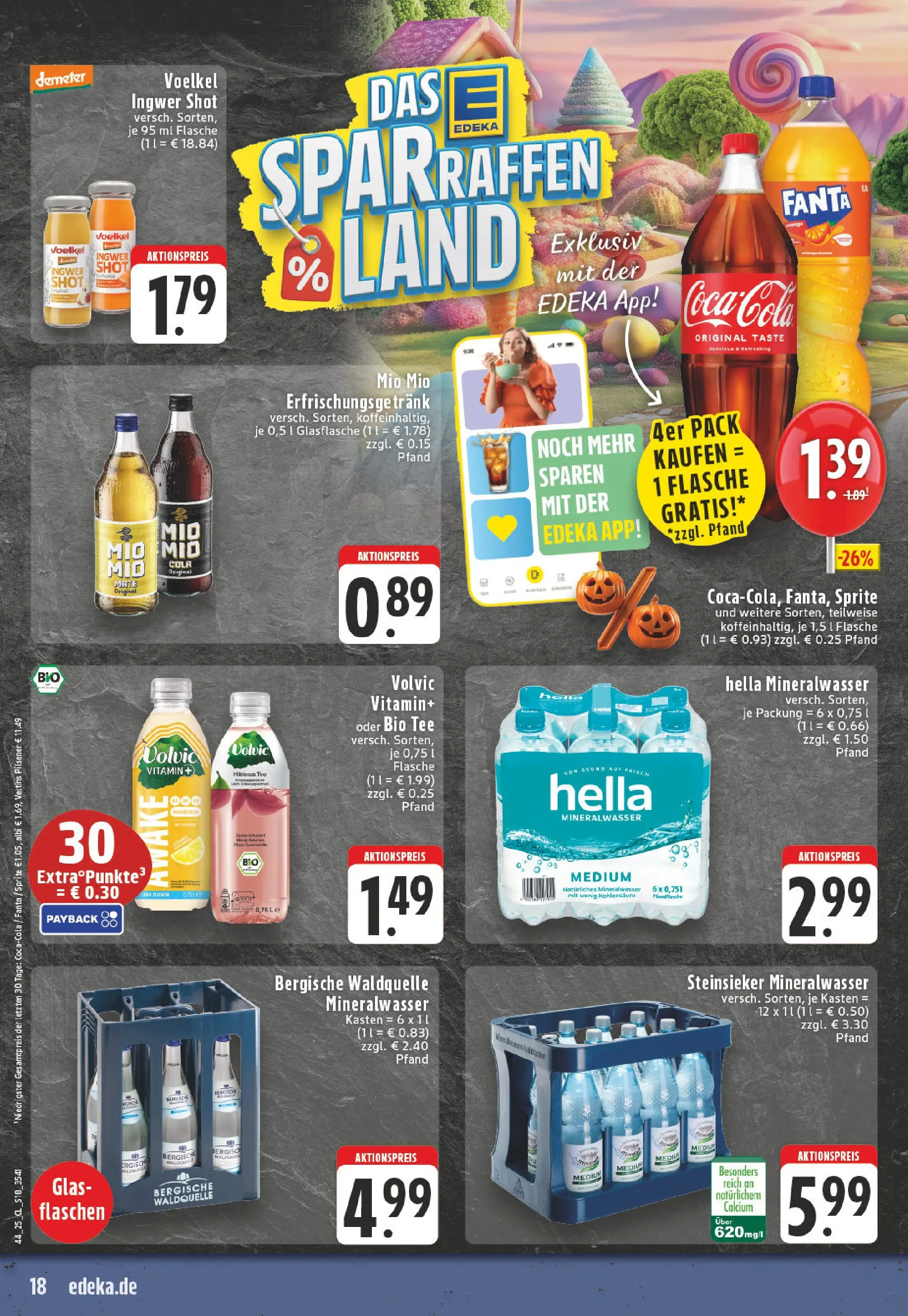 Edeka prospekt Lindlar	 (ab 26.10.2025) » Angebote Online | Seite: 18