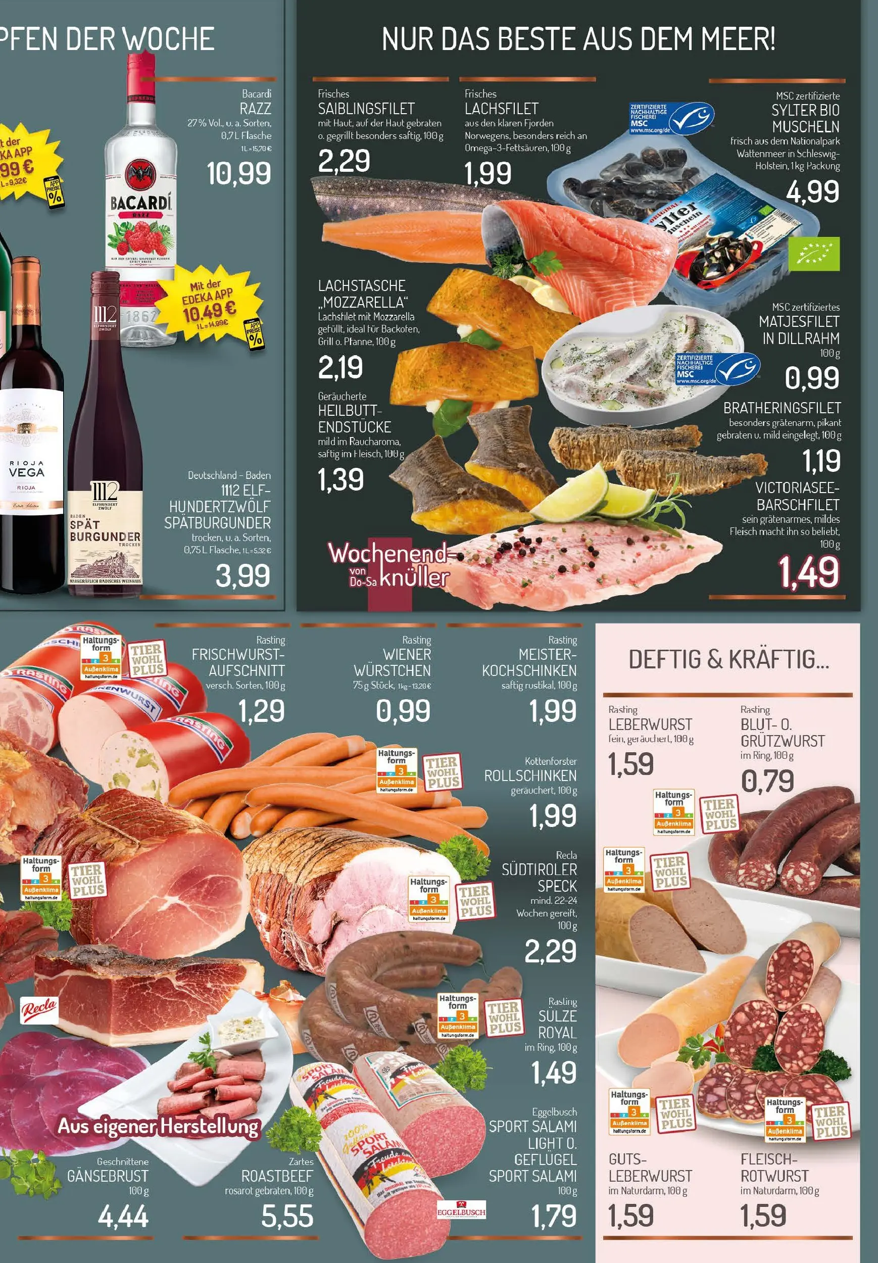 Edeka prospekt Essen - Rüttenscheid	 (ab 26.10.2025) » Angebote Online | Seite: 3 | Produkte: Grill, Mozzarella, Roastbeef, Fleisch