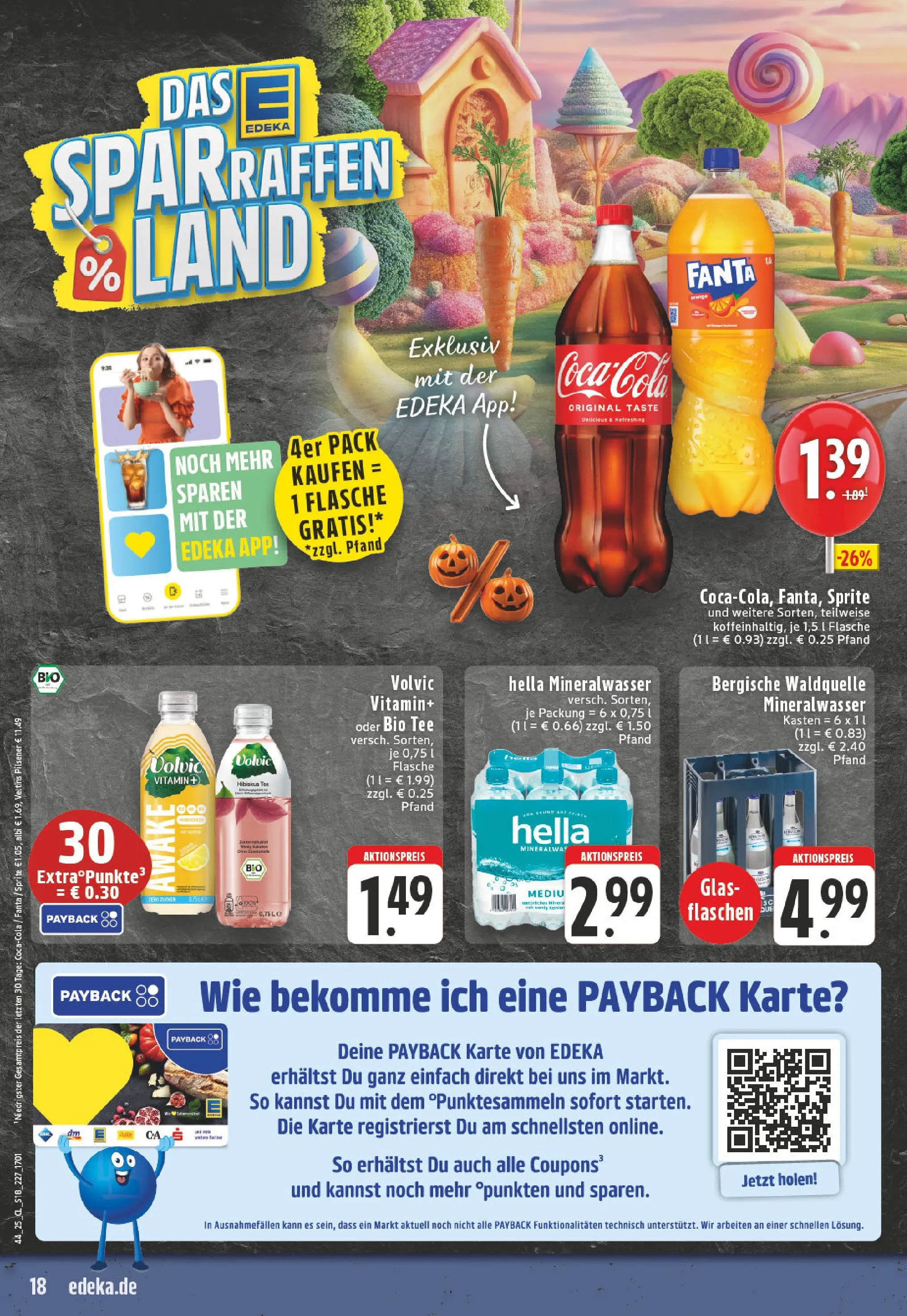 Edeka prospekt Leichlingen	 (ab 26.10.2025) » Angebote Online | Seite: 18 | Produkte: Fanta, Sprite, Hella, Veltins