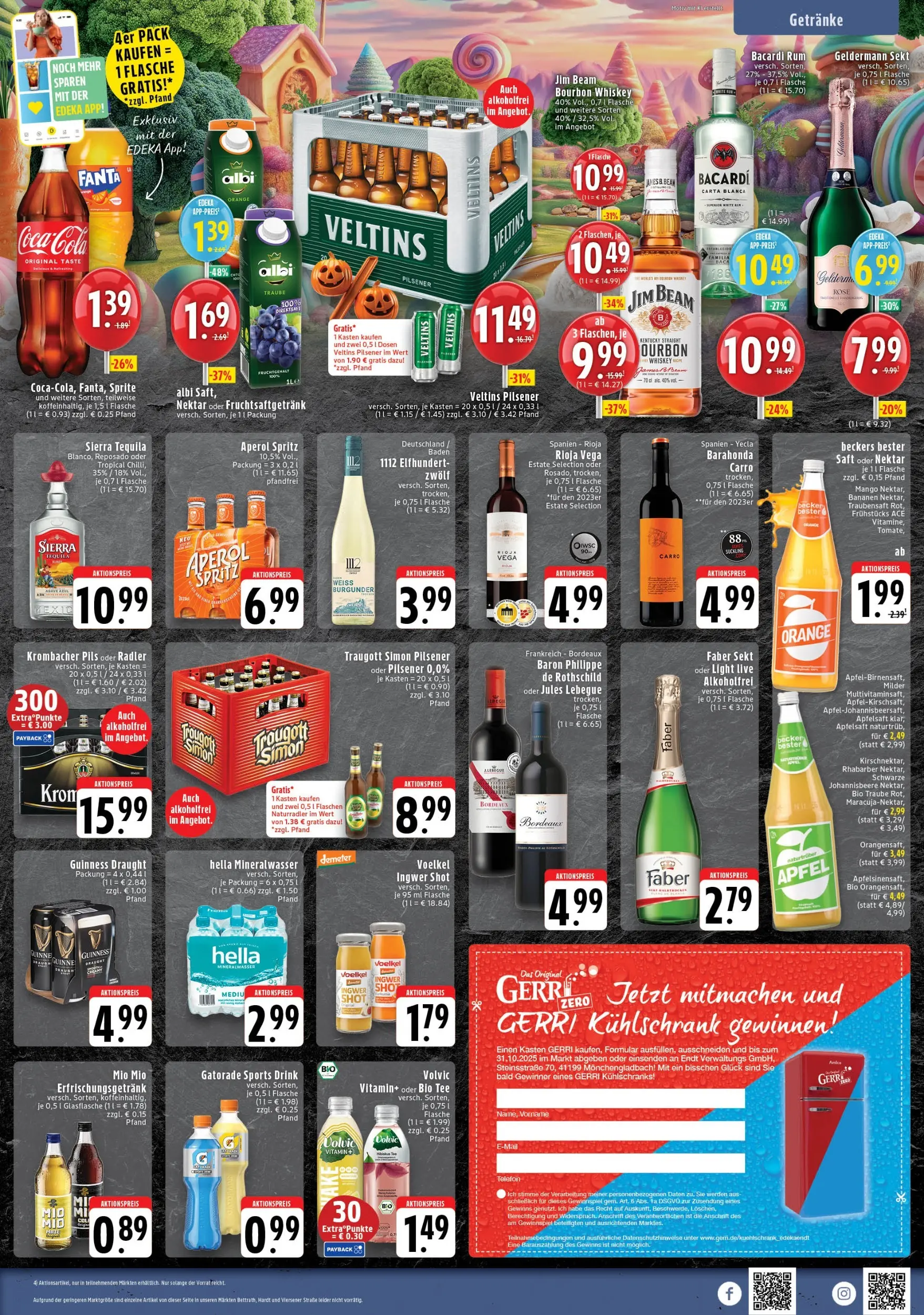 Edeka prospekt Wegberg	 (ab 26.10.2025) » Angebote Online | Seite: 7 | Produkte: Bananen, Apfelsaft, Tee, Telefon