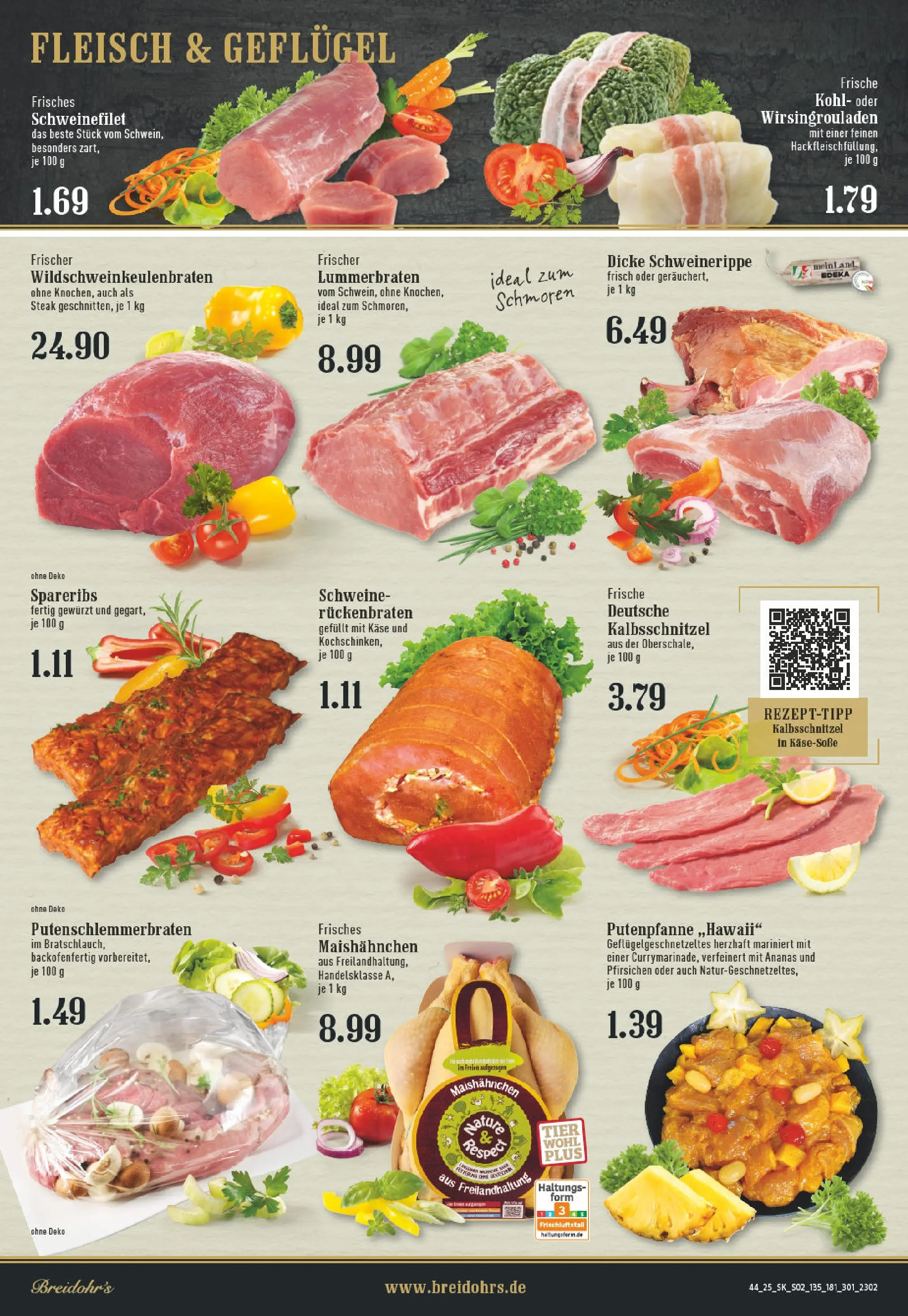 Edeka prospekt Rösrath	 (ab 26.10.2025) » Angebote Online | Seite: 2 | Produkte: Käse, Ananas, Steak, Fleisch