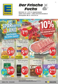 Edeka prospekt Sank Augustin	 ab 26.10.2025 gültig
