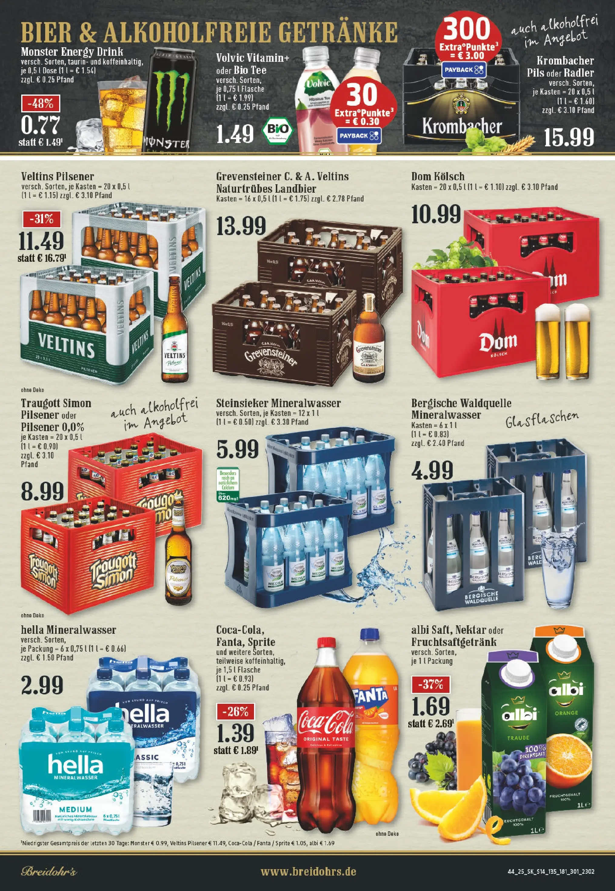 Edeka prospekt Rösrath	 (ab 26.10.2025) » Angebote Online | Seite: 14 | Produkte: Radler, Hella, Krombacher, Tee