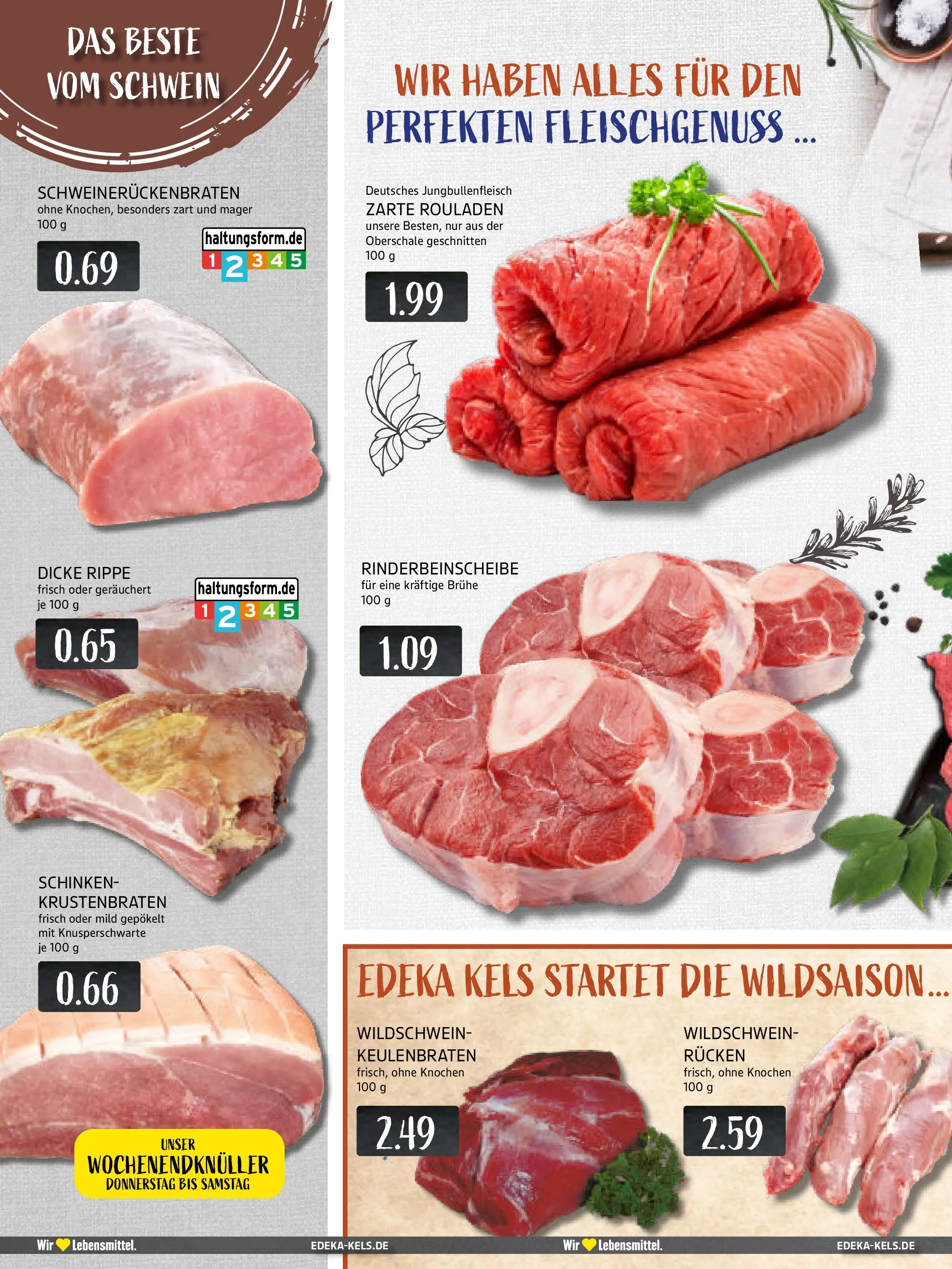 Edeka prospekt Ratingen	 (ab 26.10.2025) » Angebote Online | Seite: 2 | Produkte: Krustenbraten, Schinken