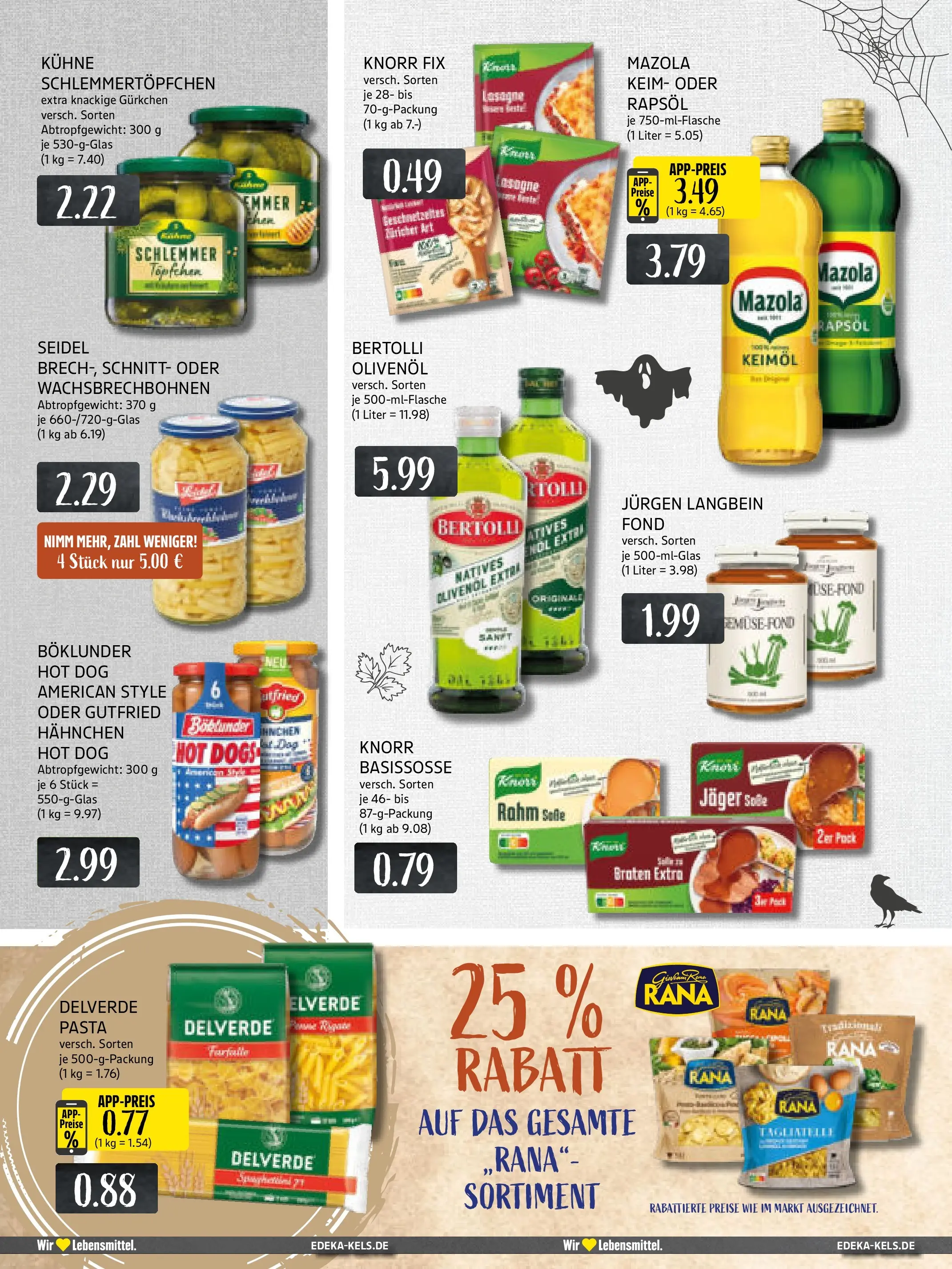 Edeka prospekt Ratingen	 (ab 26.10.2025) » Angebote Online | Seite: 12 | Produkte: Hahnchen, Rapsöl, Olivenol, Bertolli olivenol