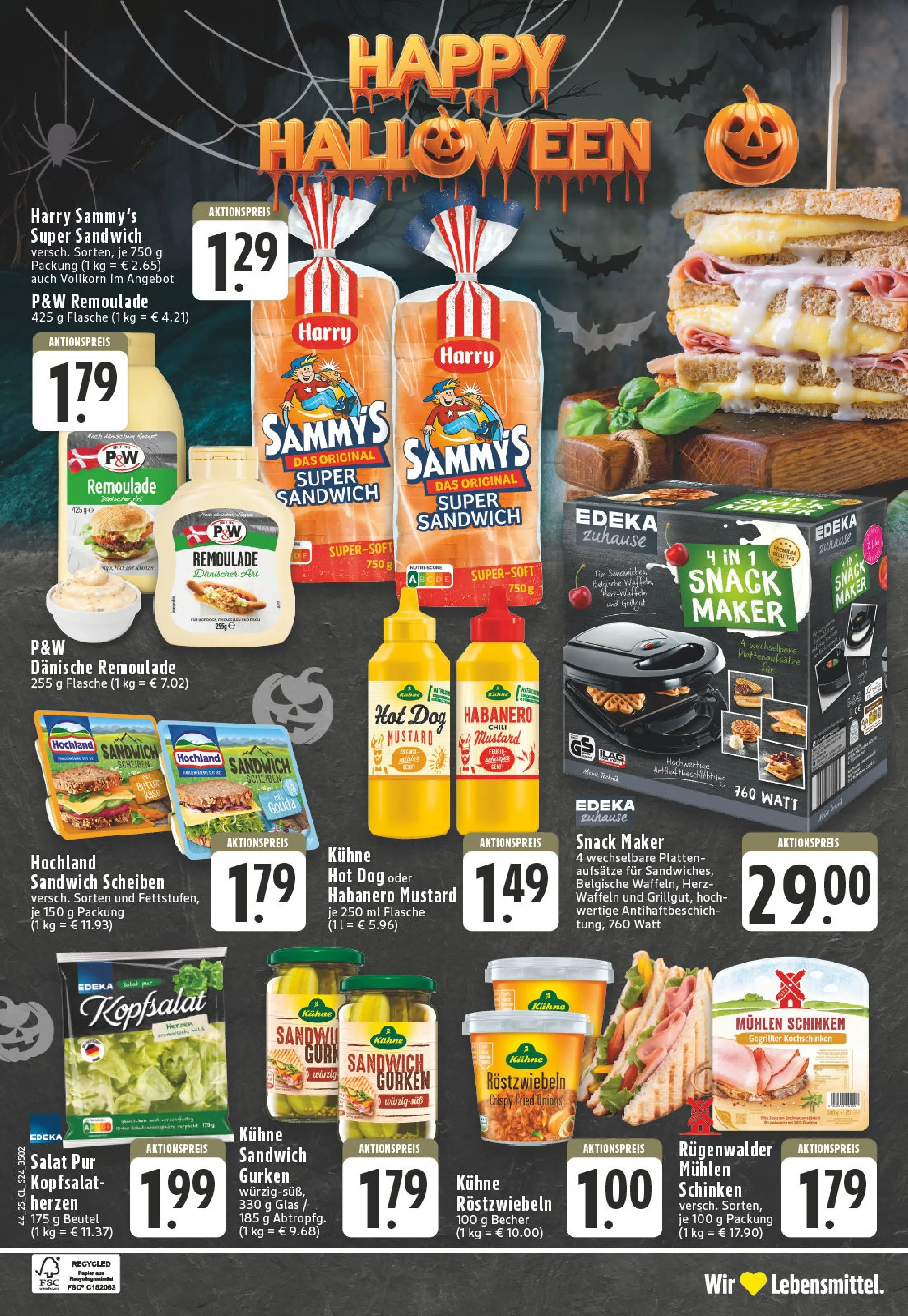 Edeka prospekt Leverkusen	 (ab 26.10.2025) » Angebote Online | Seite: 24 | Produkte: Gouda, Waffeln, Chili, Gurken