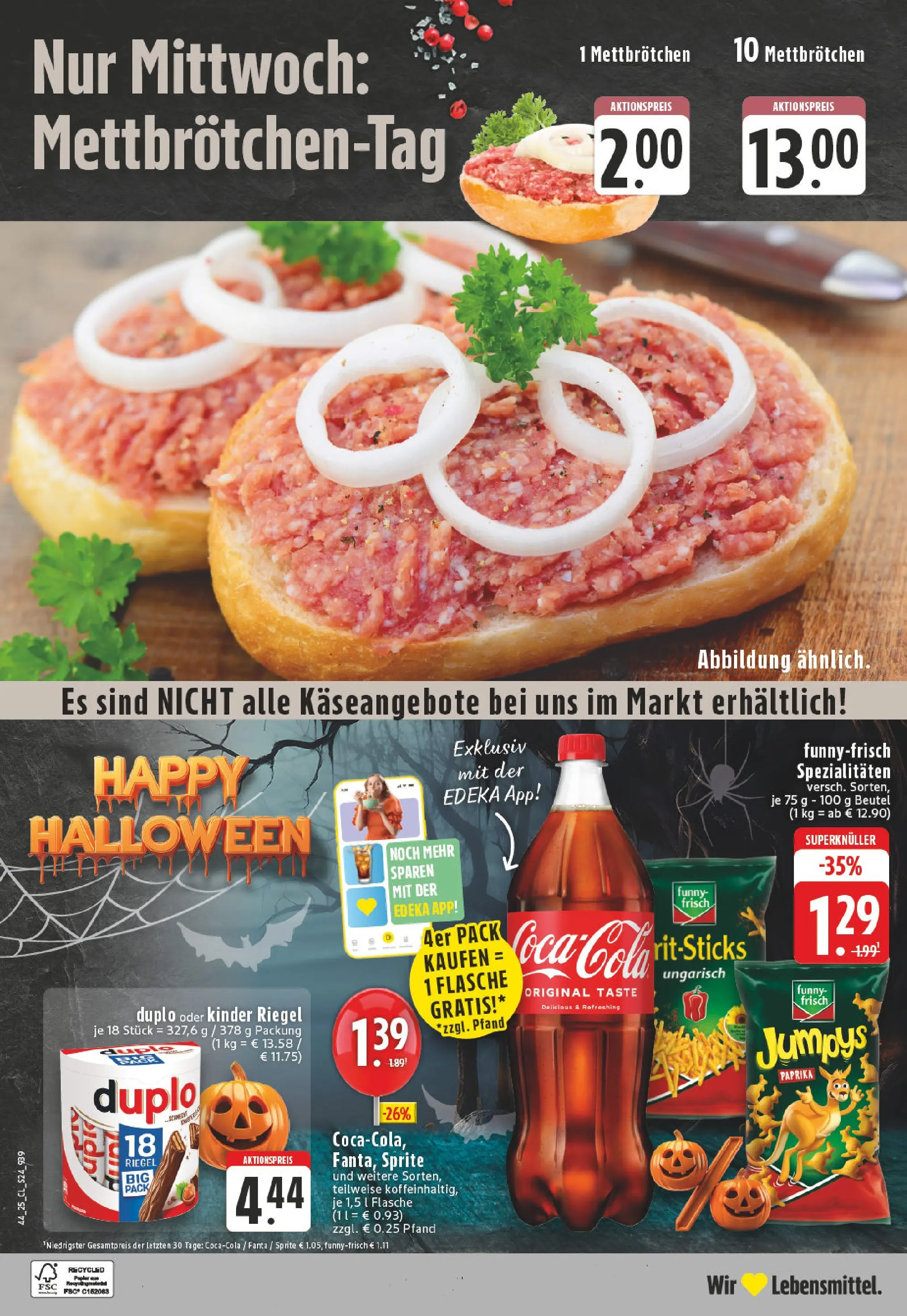 Edeka prospekt Iserlohn	 (ab 26.10.2025) » Angebote Online | Seite: 24 | Produkte: Fanta, Sprite, Paprika, Chips