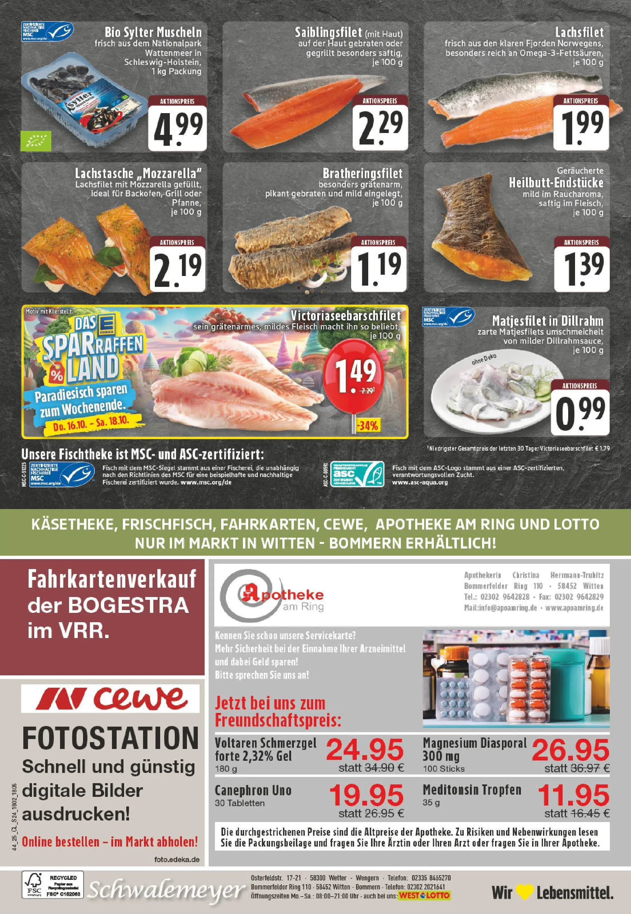 Edeka prospekt Witten-Bommern	 (ab 26.10.2025) » Angebote Online | Seite: 24 | Produkte: Mozzarella, Bilder, Dill, Uhr