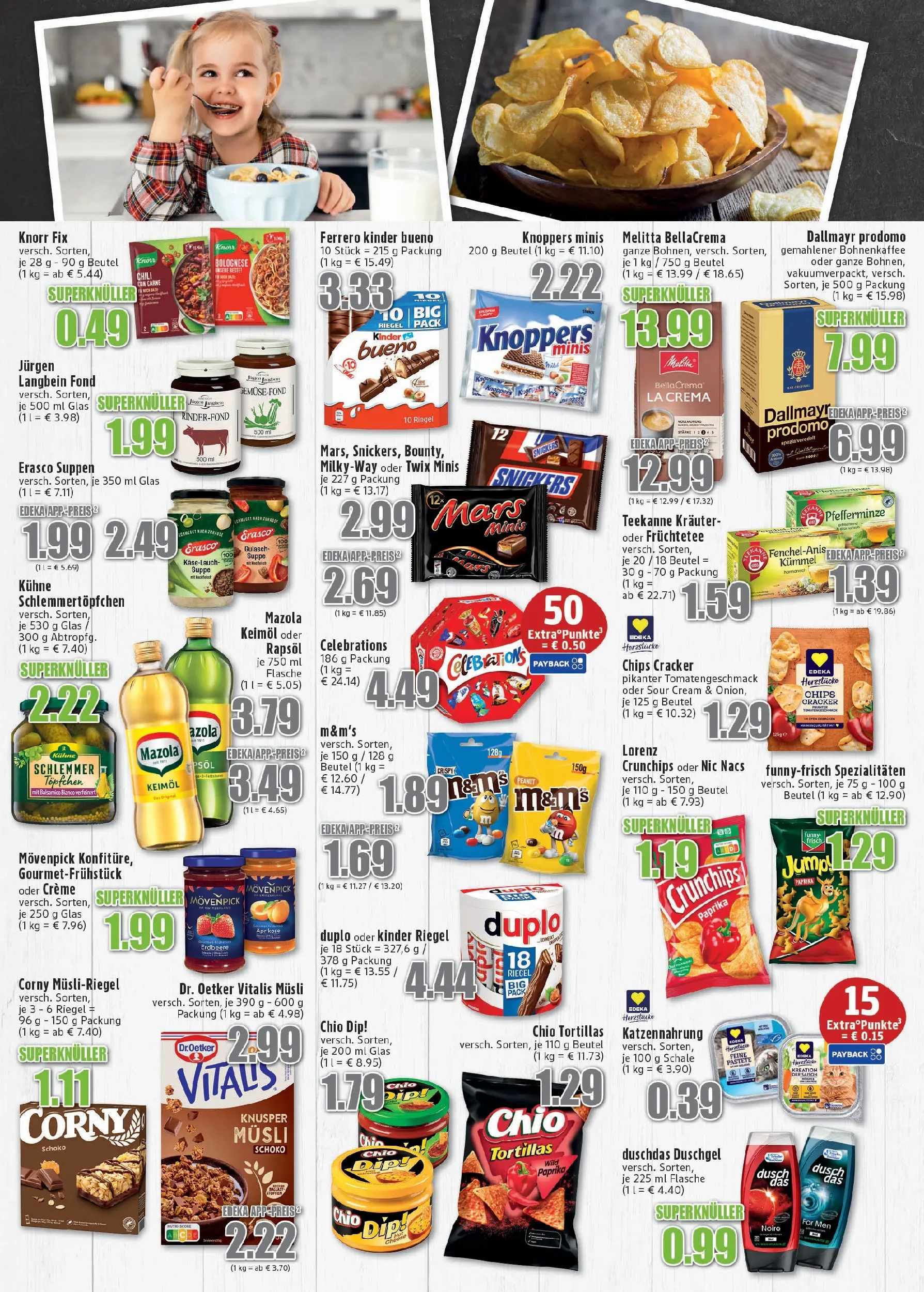 Edeka prospekt Meckenheim	 (ab 26.10.2025) » Angebote Online | Seite: 5 | Produkte: Creme, Dallmayr, Knoppers, Chio tortillas