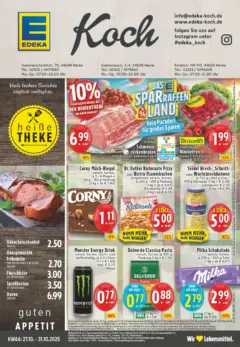 Edeka prospekt Herne	 ab 26.10.2025 gültig