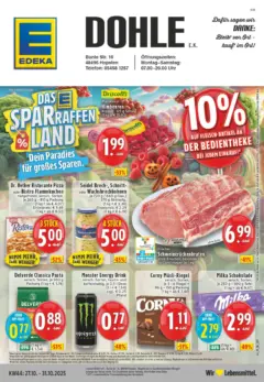 Edeka prospekt Hopsten	 ab 26.10.2025 gültig