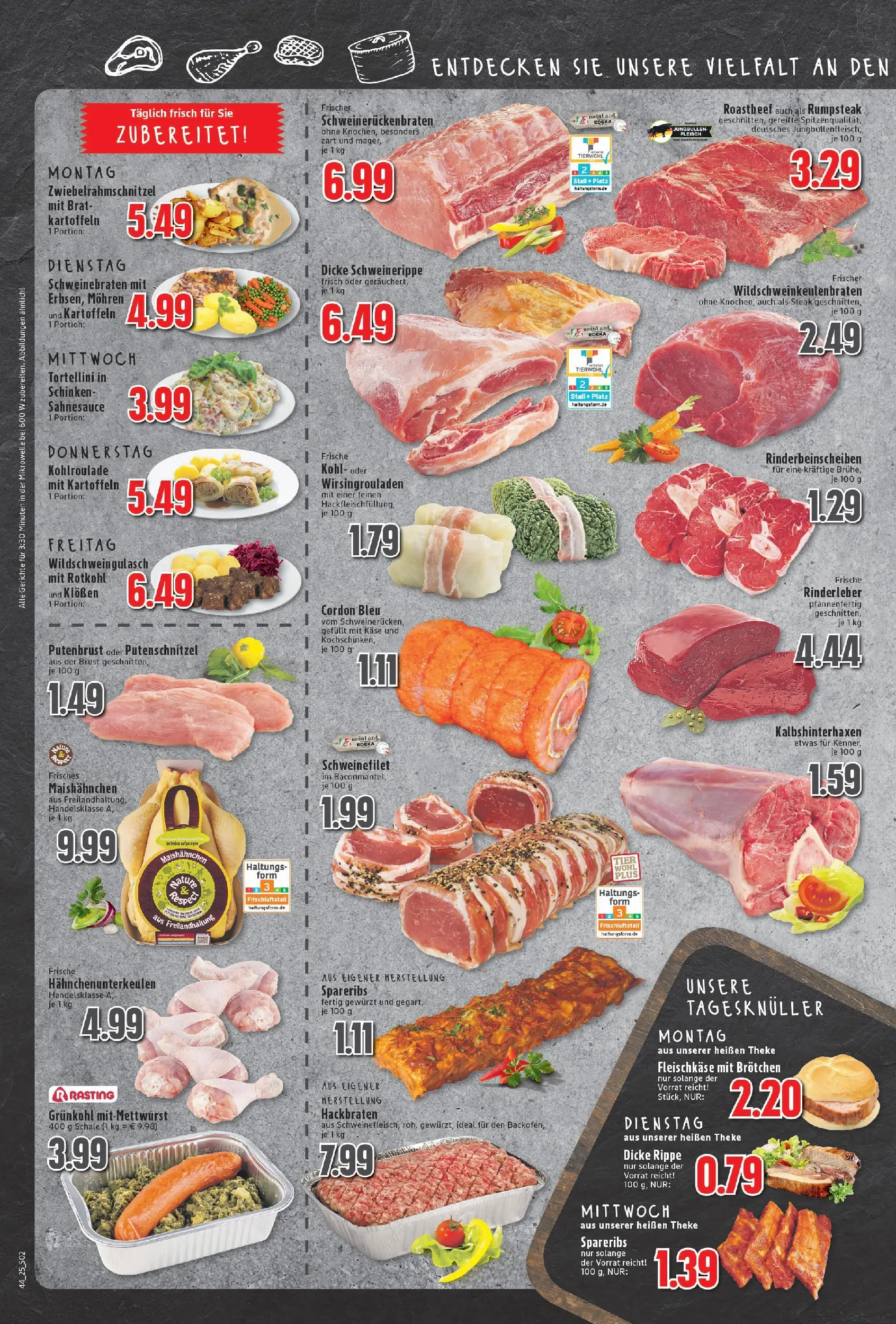 Edeka prospekt Moers	 (ab 26.10.2025) » Angebote Online | Seite: 2 | Produkte: Mikrowelle, Theke, Kartoffeln, Schinken