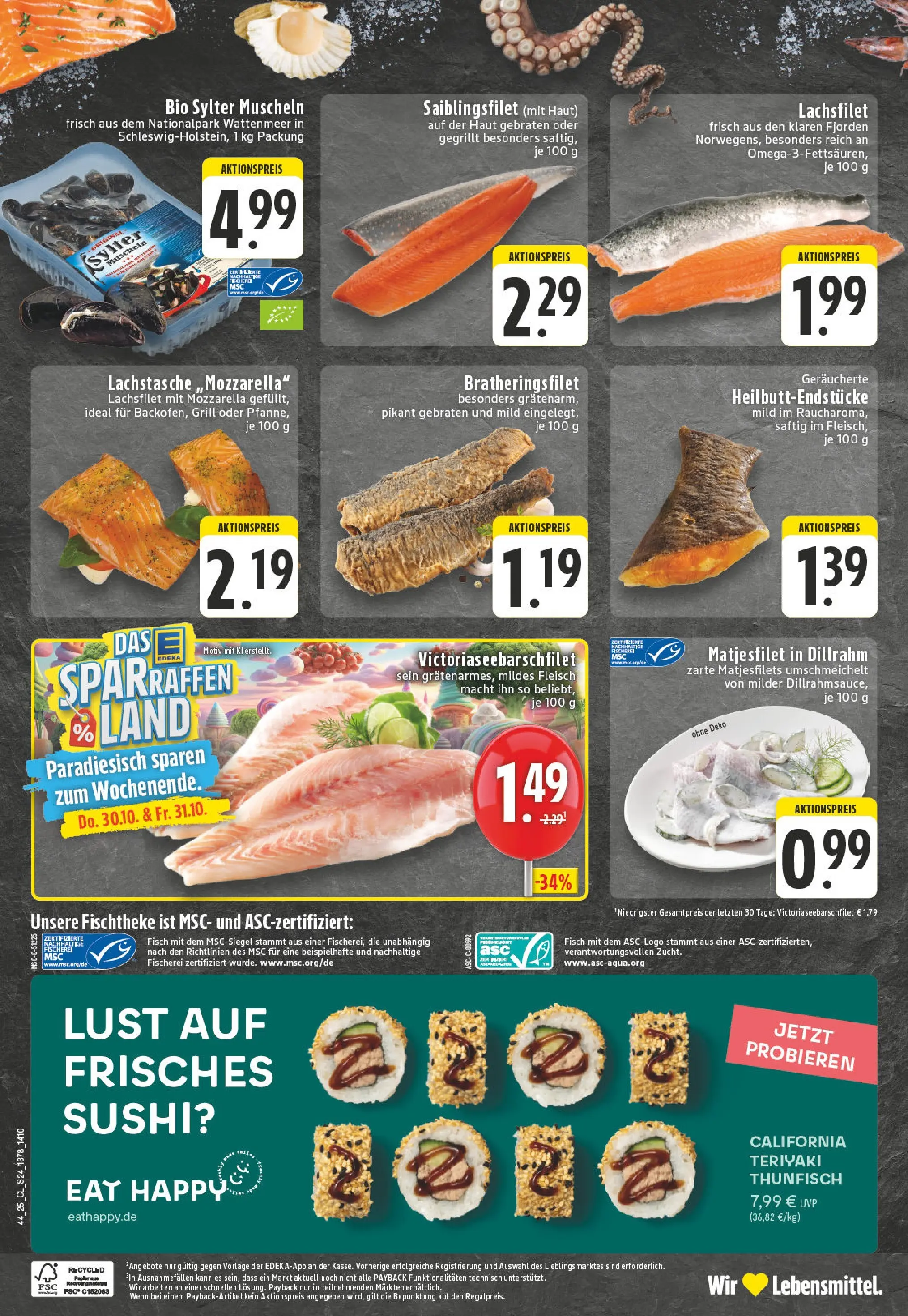 Edeka prospekt Ransbach-Baumbach	 (ab 26.10.2025) » Angebote Online | Seite: 24 | Produkte: Mozzarella, Fisch, Dill, Fleisch