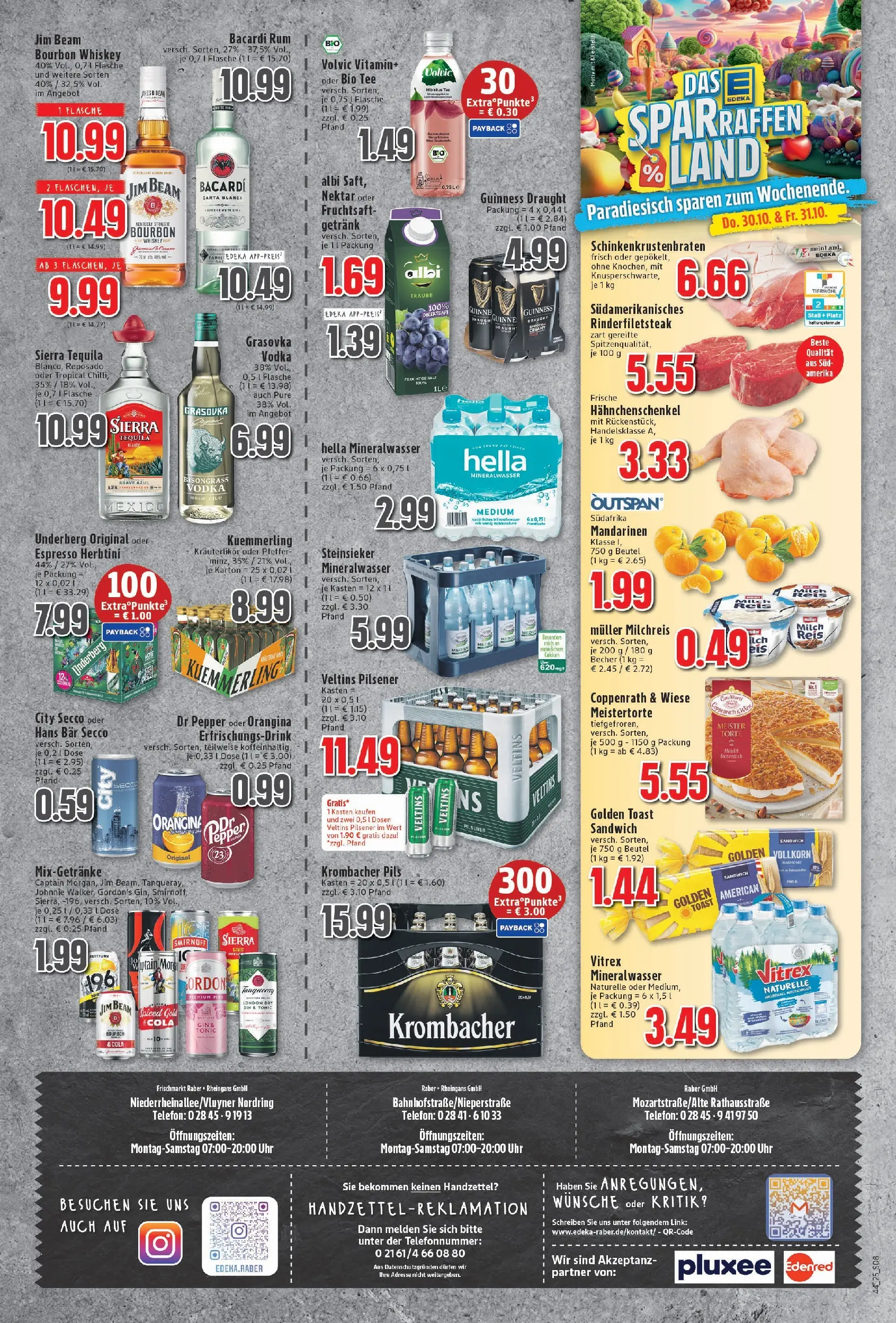 Edeka prospekt Moers	 (ab 26.10.2025) » Angebote Online | Seite: 8 | Produkte: Toast, Rum, Gin, Whiskey