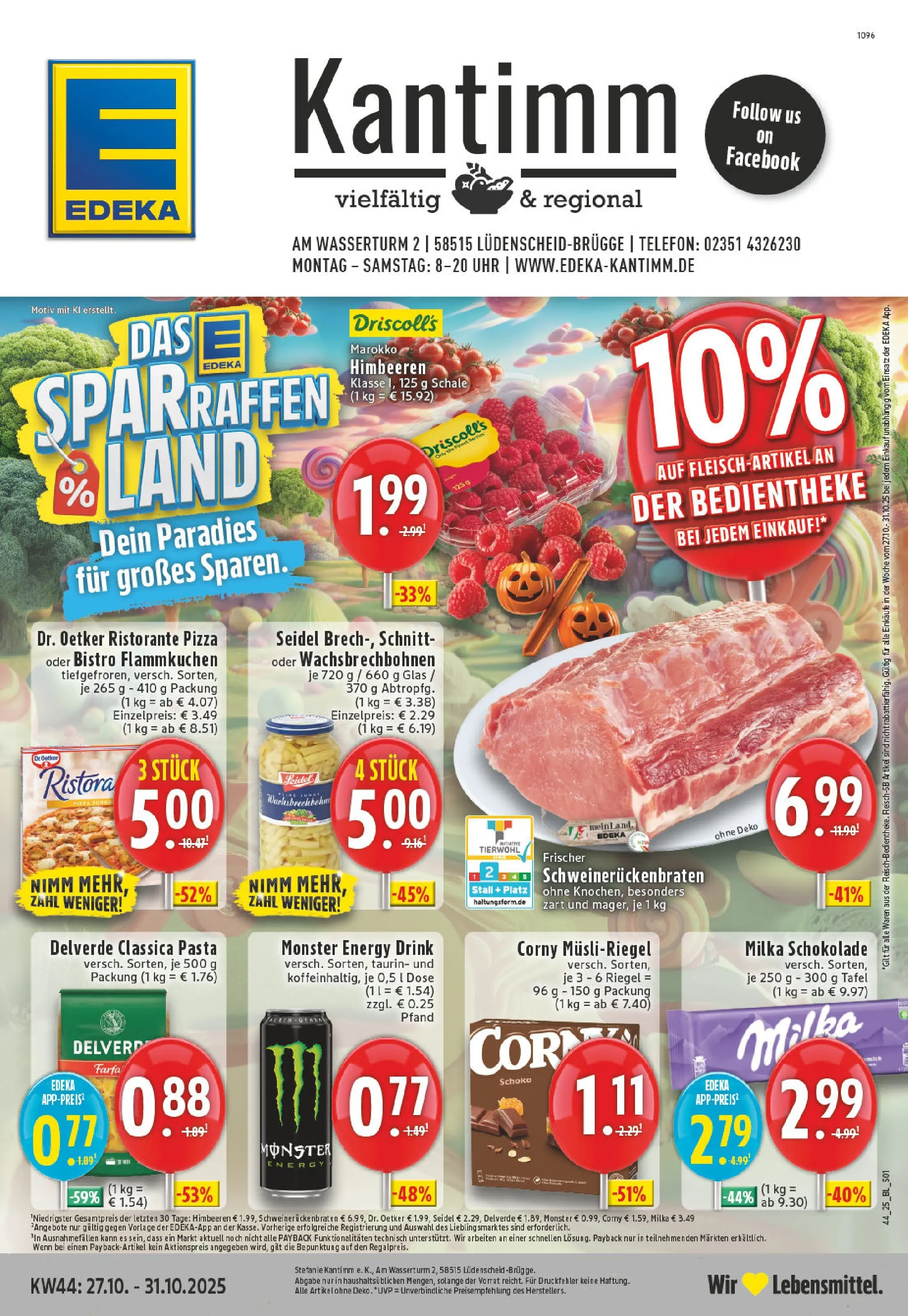 Edeka prospekt Lüdenscheid	 (ab 26.10.2025) » Angebote Online | Seite: 1