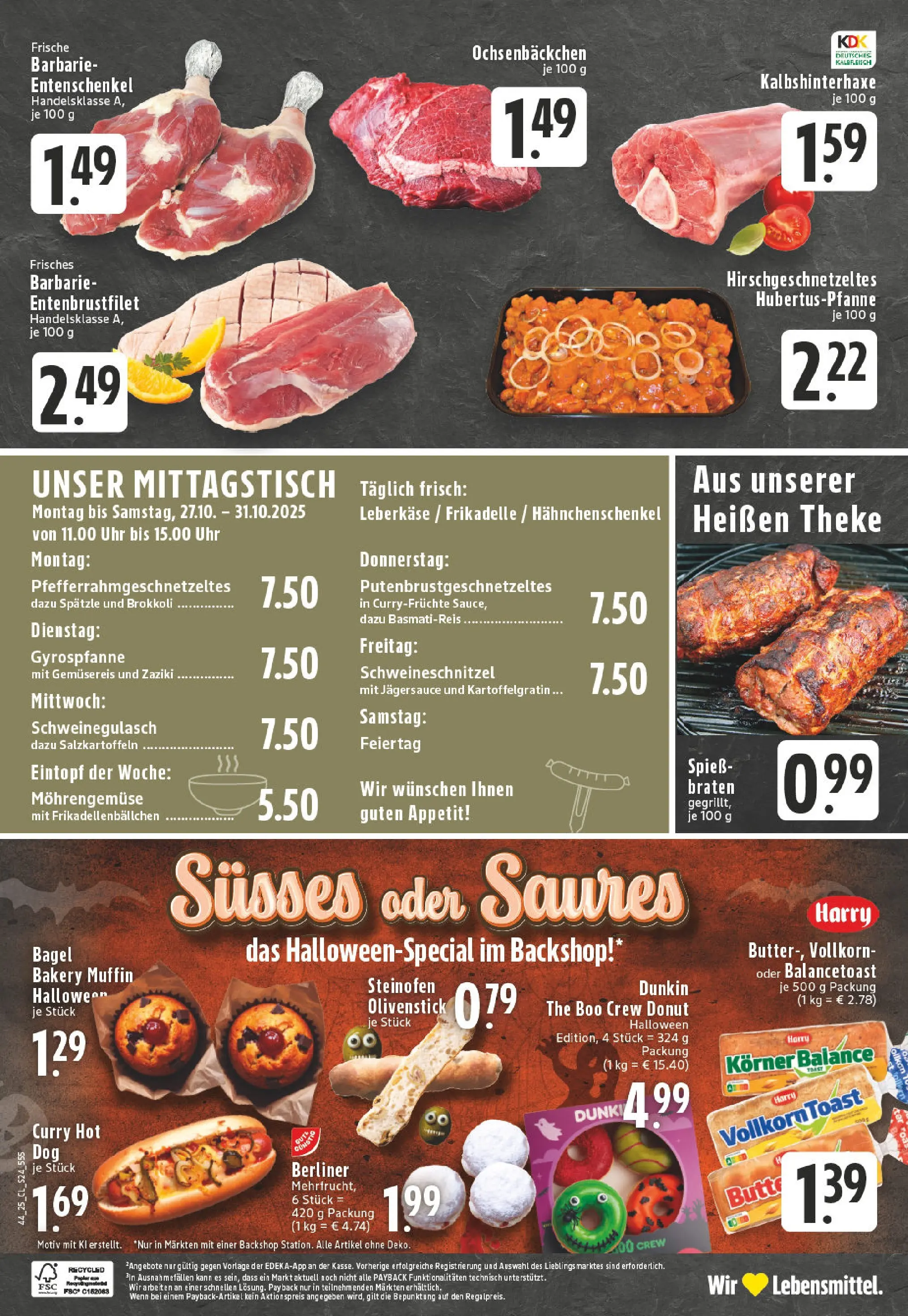 Edeka prospekt Duisburg-Walsum	 (ab 26.10.2025) » Angebote Online | Seite: 24 | Produkte: Basmatireis, Schnitzel, Gyros, Leberkase