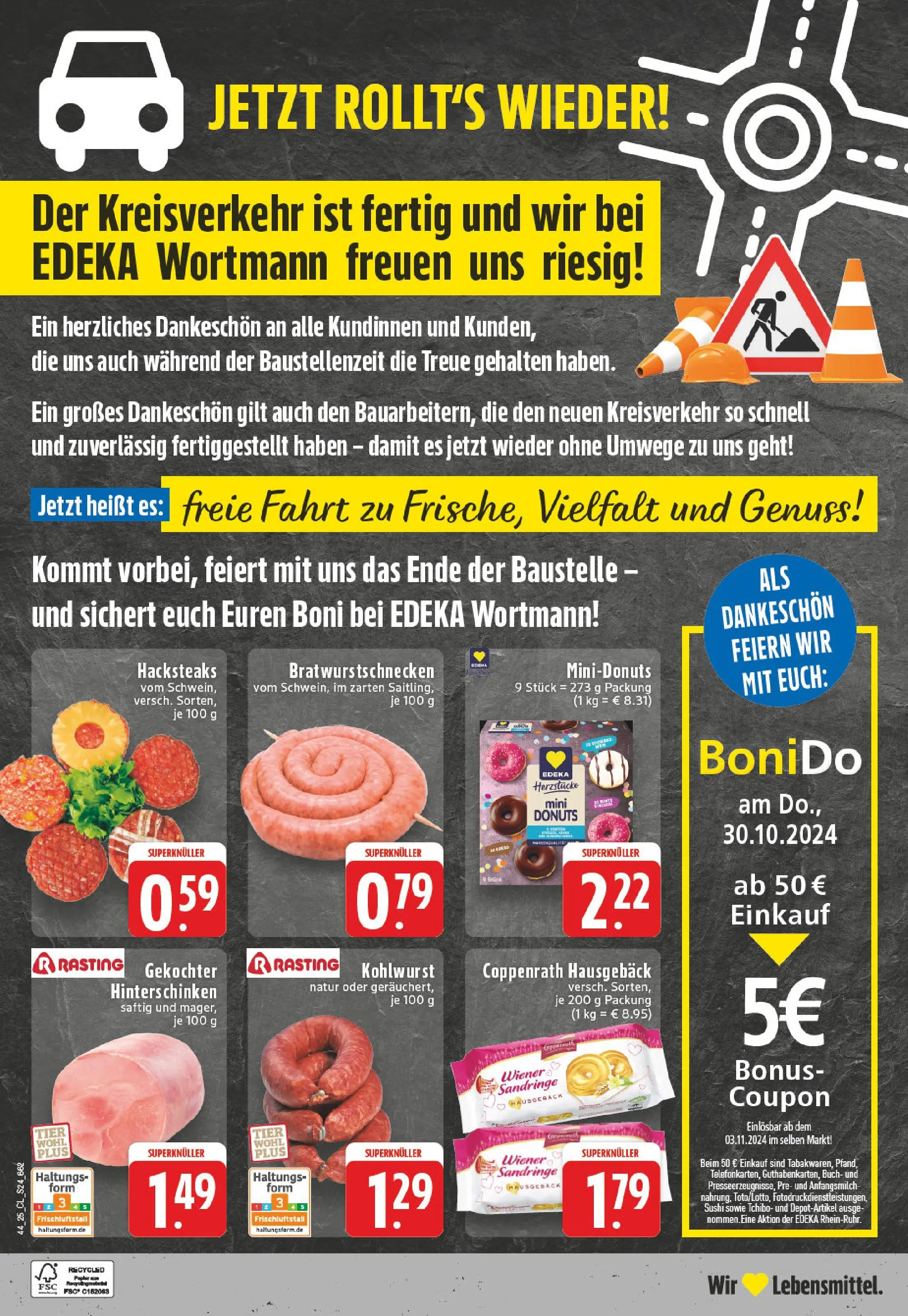Edeka prospekt Ense-Niederense	 (ab 26.10.2025) » Angebote Online | Seite: 24 | Produkte: Donuts