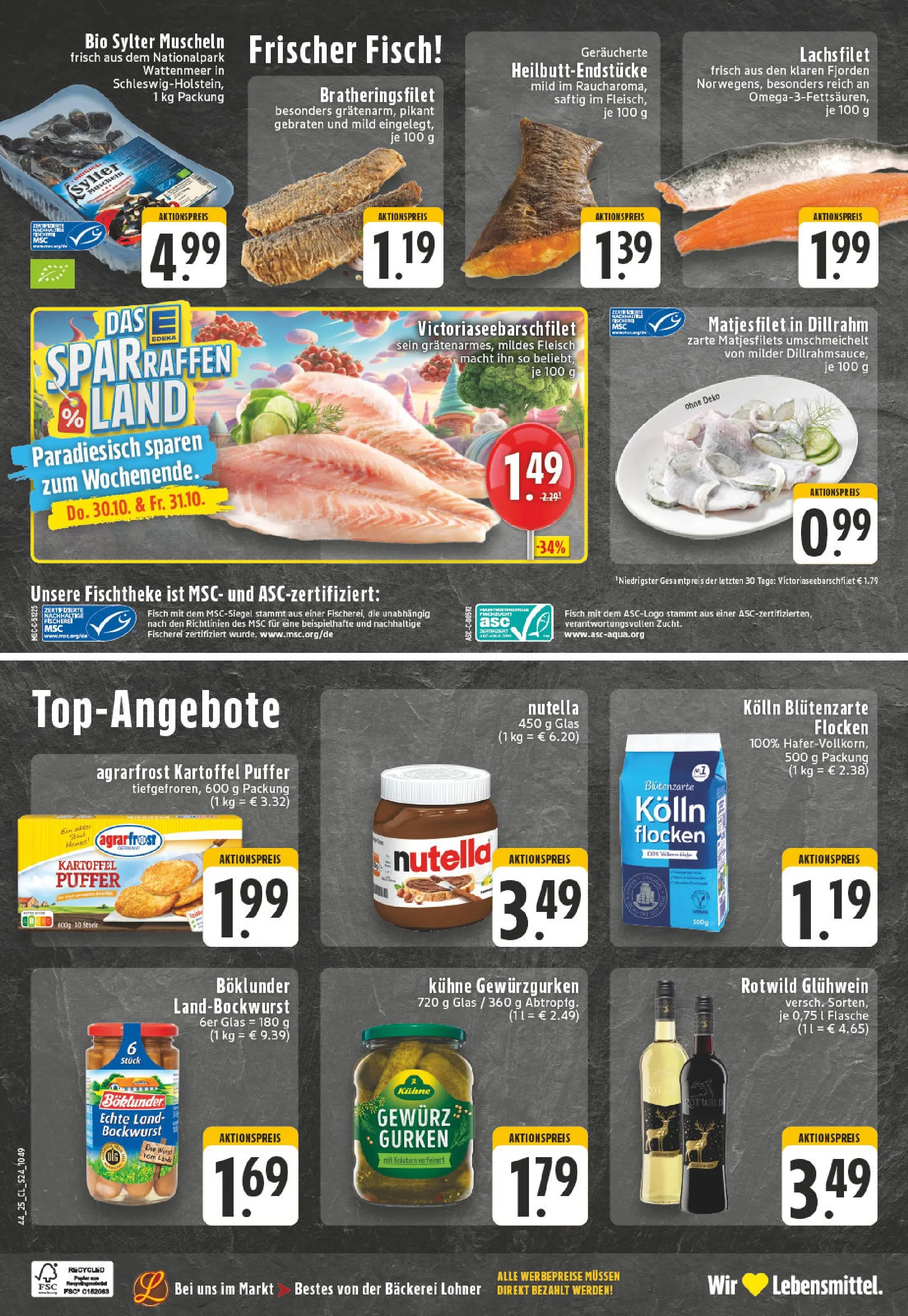 Edeka prospekt Kempenich	 (ab 26.10.2025) » Angebote Online | Seite: 24 | Produkte: Kolln, Fisch, Dill, Fleisch