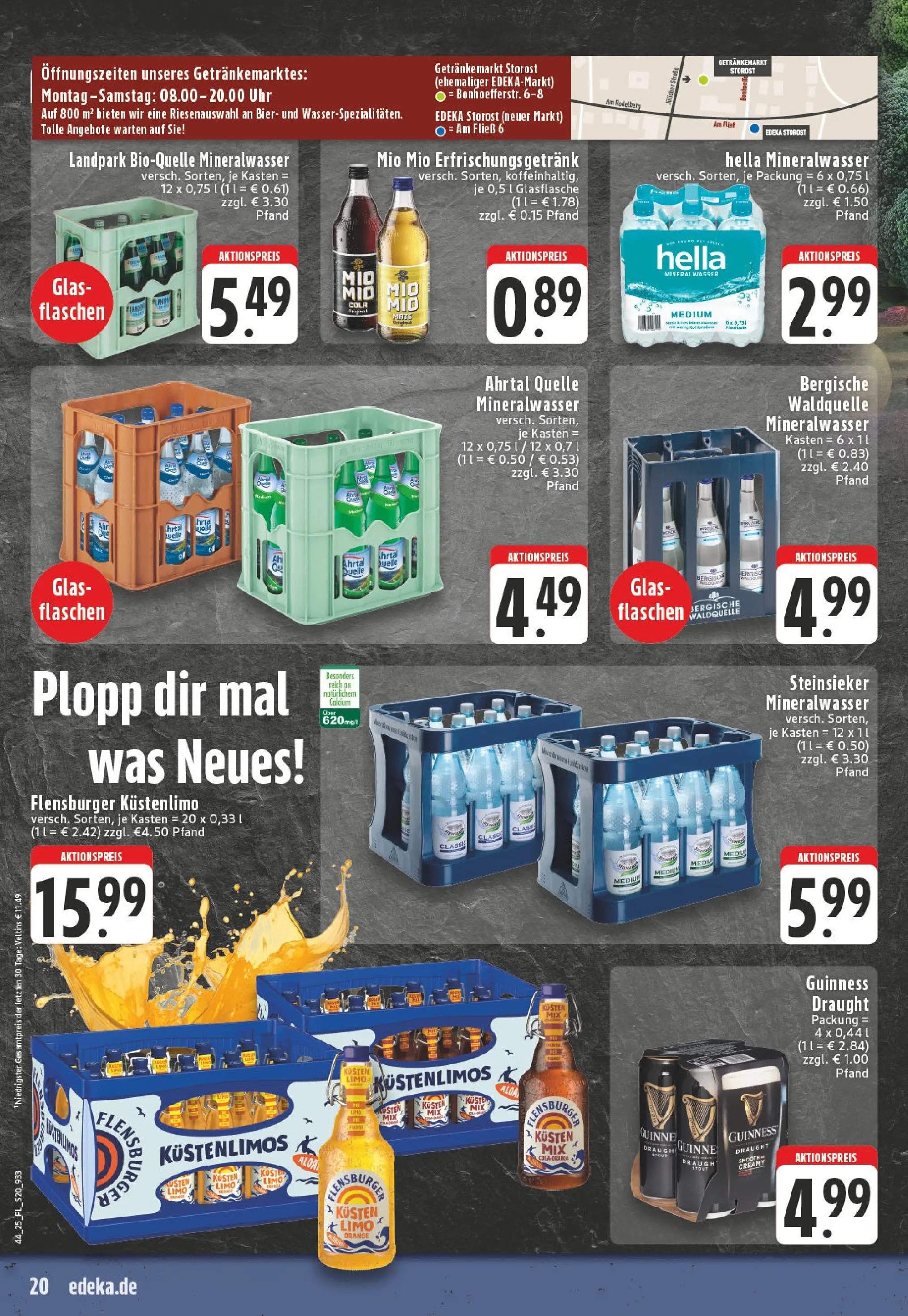 Edeka prospekt Eschweiler-Dürwiß	 (ab 26.10.2025) » Angebote Online | Seite: 20 | Produkte: Flensburger, Hella, Uhr, Veltins