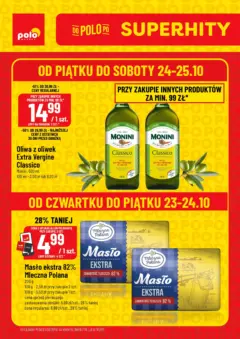 Pogląd oferty "POLOmarket Gazetka - Super Hity" - ważna od 23.10.2025
