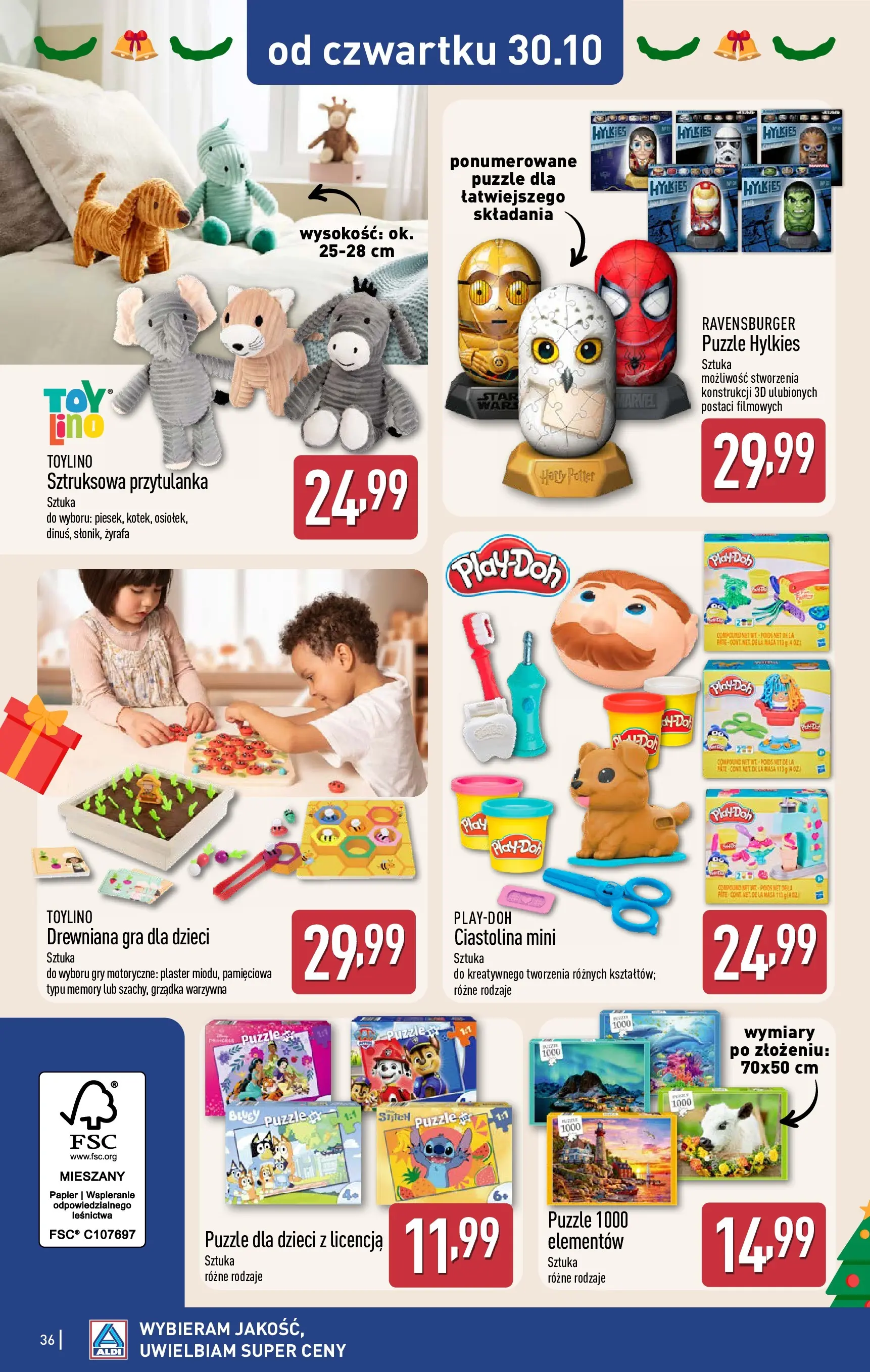 Aldi Gazetka od 27.10.2025 - Ulotka PDF, promocje | Strona: 36 | Produkty: Gra, Gry