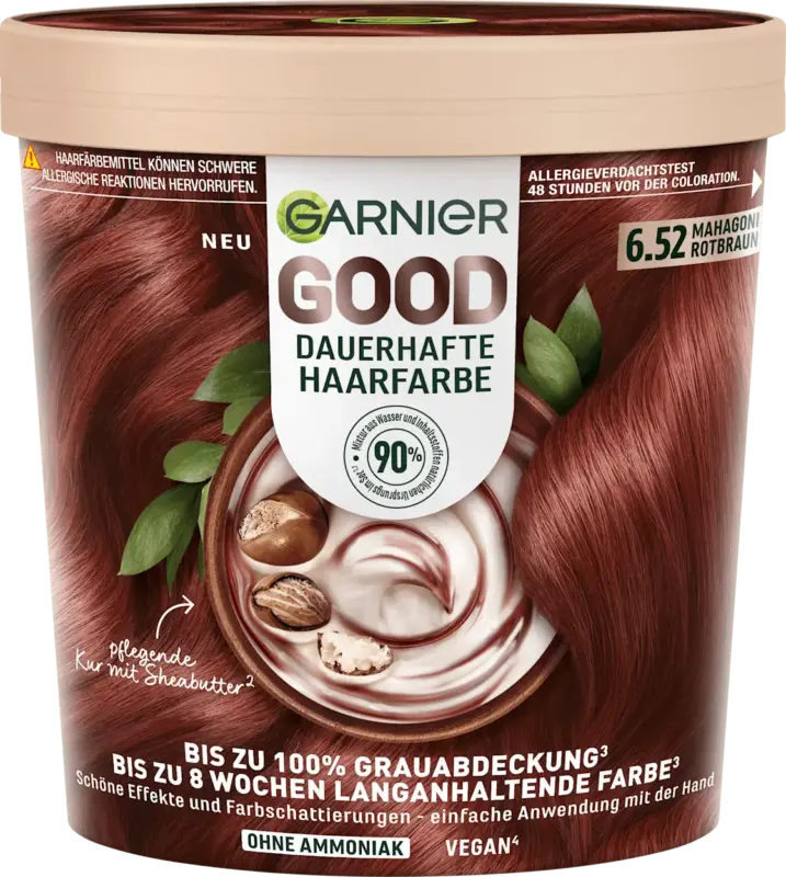 GARNIER GOOD Haarfarbe 6.52 Mahagoni Rotbraun