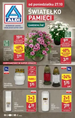 Pogląd oferty "Aldi - Światełko pamięci z ALDI" - ważna od 26.10.2025