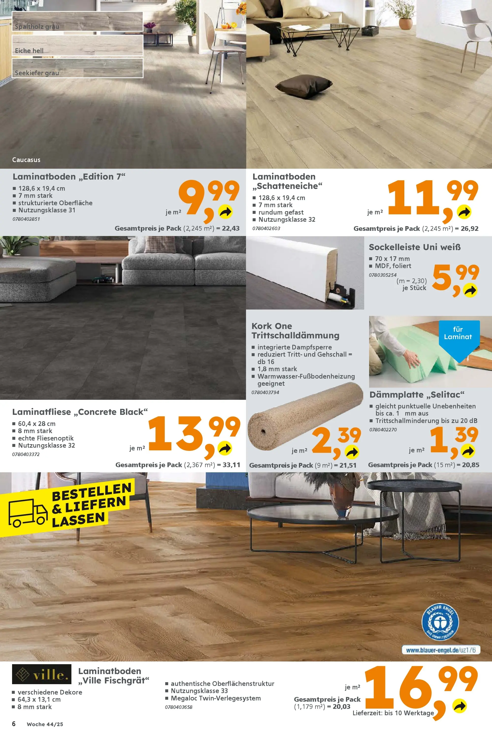 Globus Baumarkt prospekt Königsbrunn	 (ab 26.10.2025) zum Blättern | Seite: 6