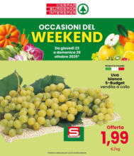 Occasioni del weekend