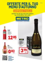 Metro Offerte Menù d'Autunno - Area 6 - al 05.11.2025