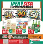 IperSisa Offerte valide dal 23 ottobre al 5 novembre 2024 - al 05.11.2025