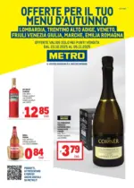 Metro Offerte Menù d'Autunno - Area 1 - al 05.11.2025