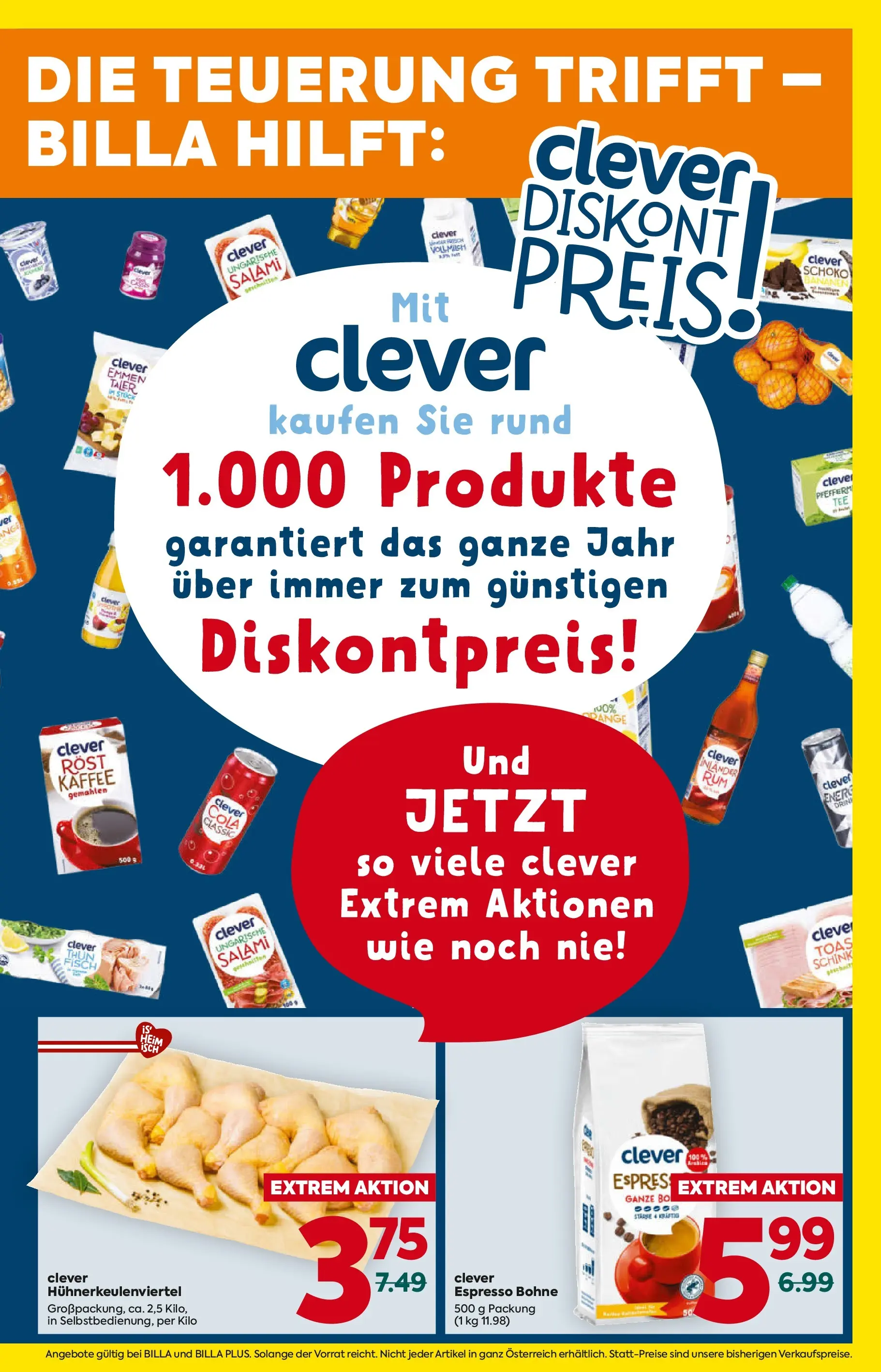 Billa - BILLA: Flugblatt gültig bei BILLA & BILLA PLUS ab 29.10.2025 - Angebote, Prospekt | Seite: 3