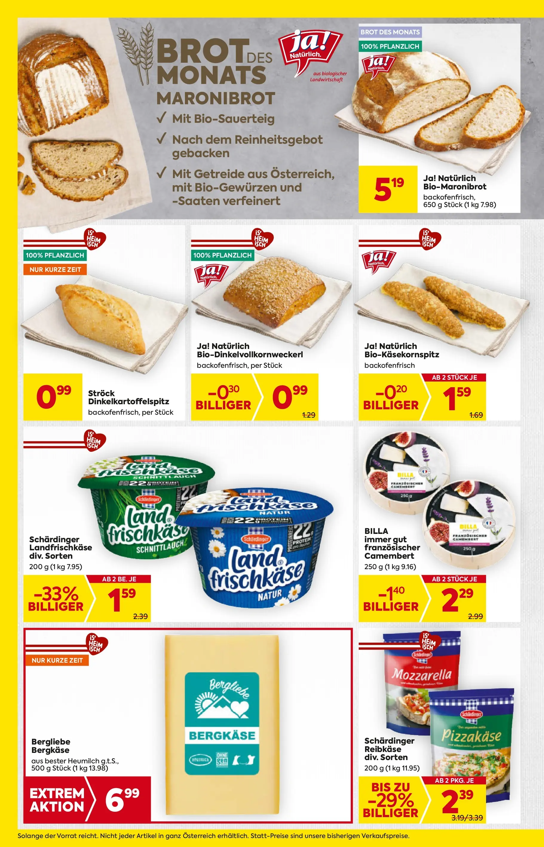 Billa - BILLA: Flugblatt gültig bei BILLA & BILLA PLUS ab 29.10.2025 - Angebote, Prospekt | Seite: 16