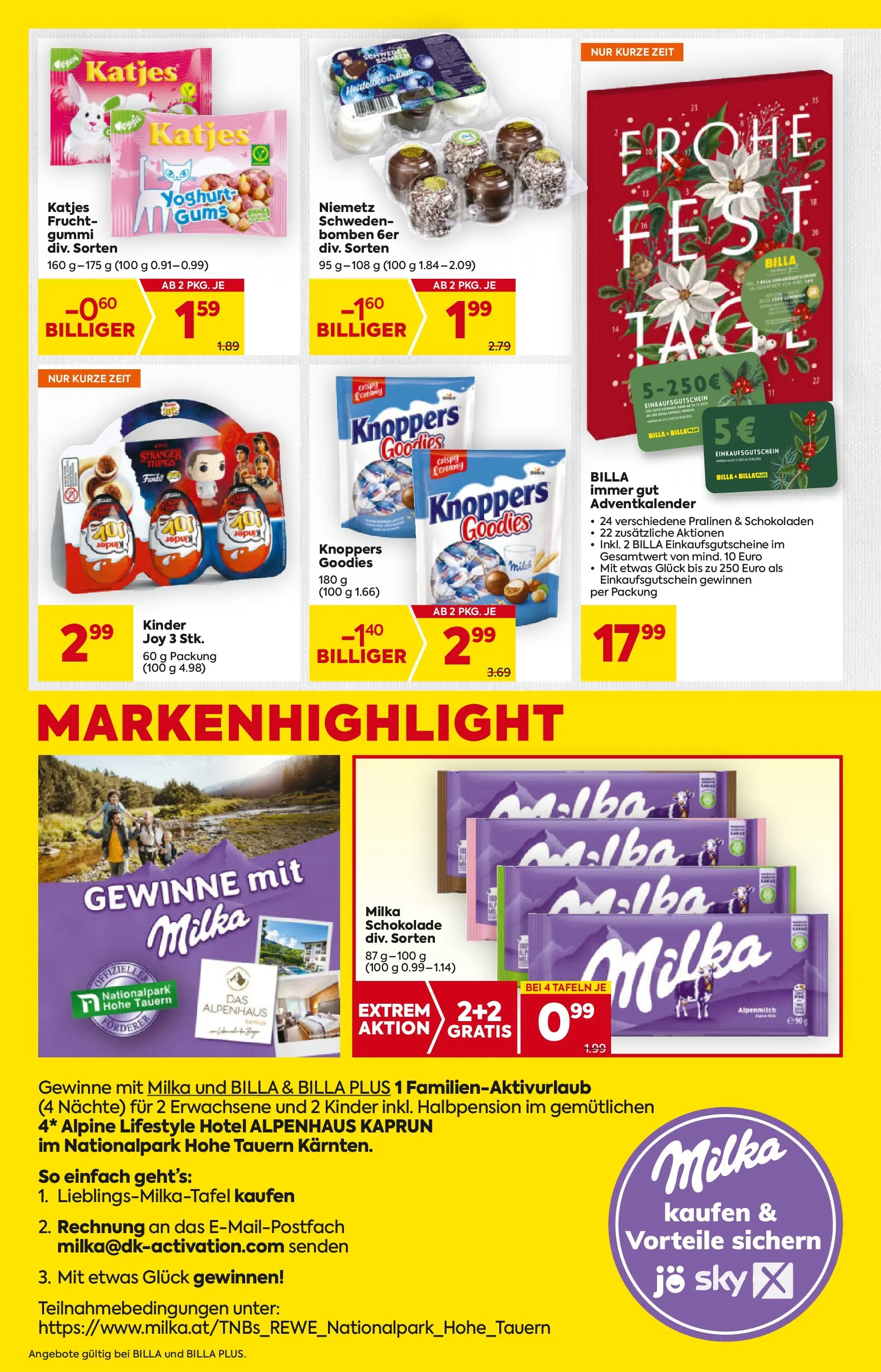 Billa - BILLA: Flugblatt gültig bei BILLA & BILLA PLUS ab 29.10.2025 - Angebote, Prospekt | Seite: 18