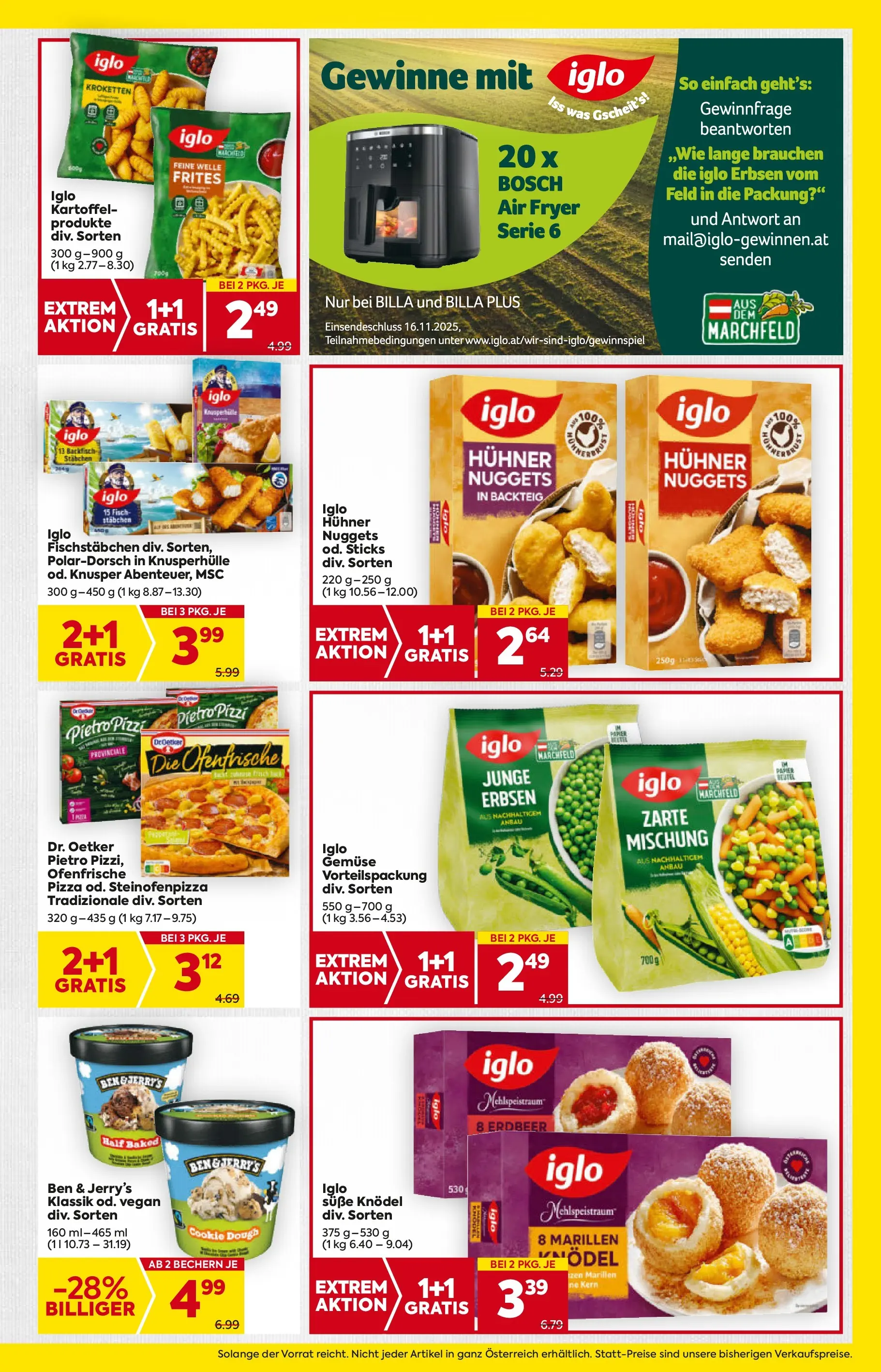 Billa - BILLA: Flugblatt gültig bei BILLA & BILLA PLUS ab 29.10.2025 - Angebote, Prospekt | Seite: 19