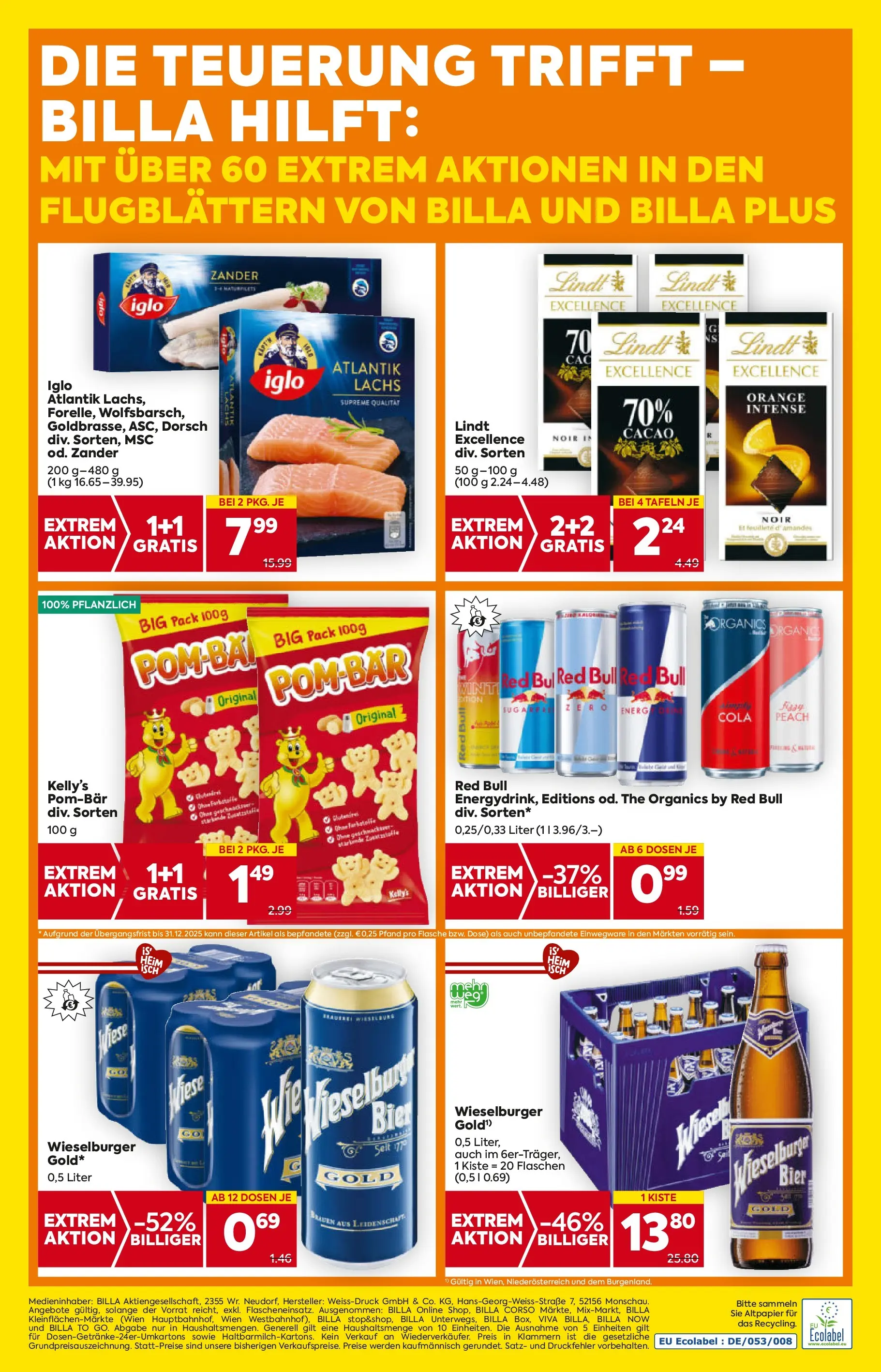 Billa - BILLA: Flugblatt gültig bei BILLA & BILLA PLUS ab 29.10.2025 - Angebote, Prospekt | Seite: 24