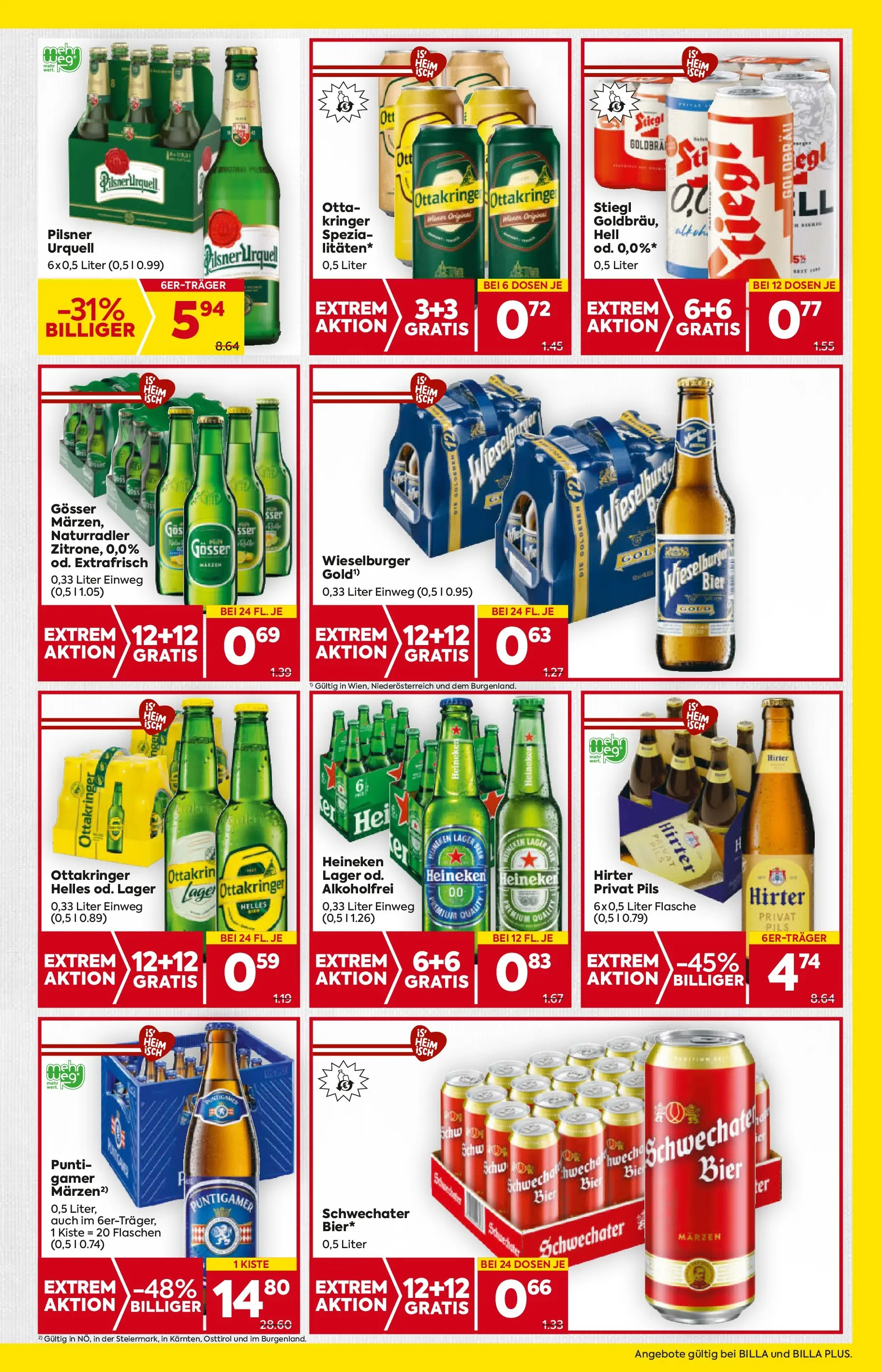 Billa - BILLA: Flugblatt gültig bei BILLA & BILLA PLUS ab 29.10.2025 - Angebote, Prospekt | Seite: 21