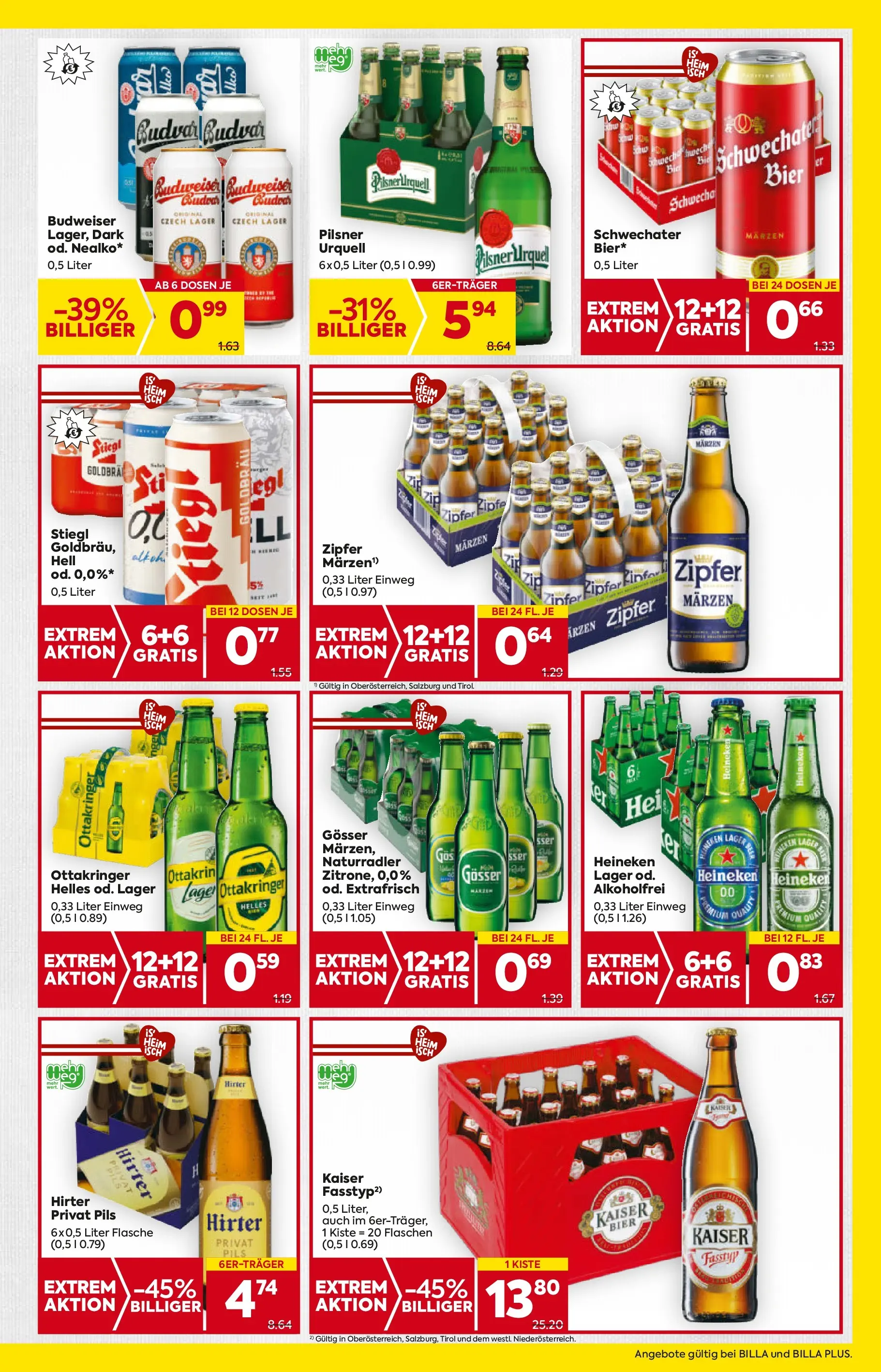 Billa - BILLA: Flugblatt gültig bei BILLA & BILLA PLUS ab 29.10.2025 - Angebote, Prospekt | Seite: 21