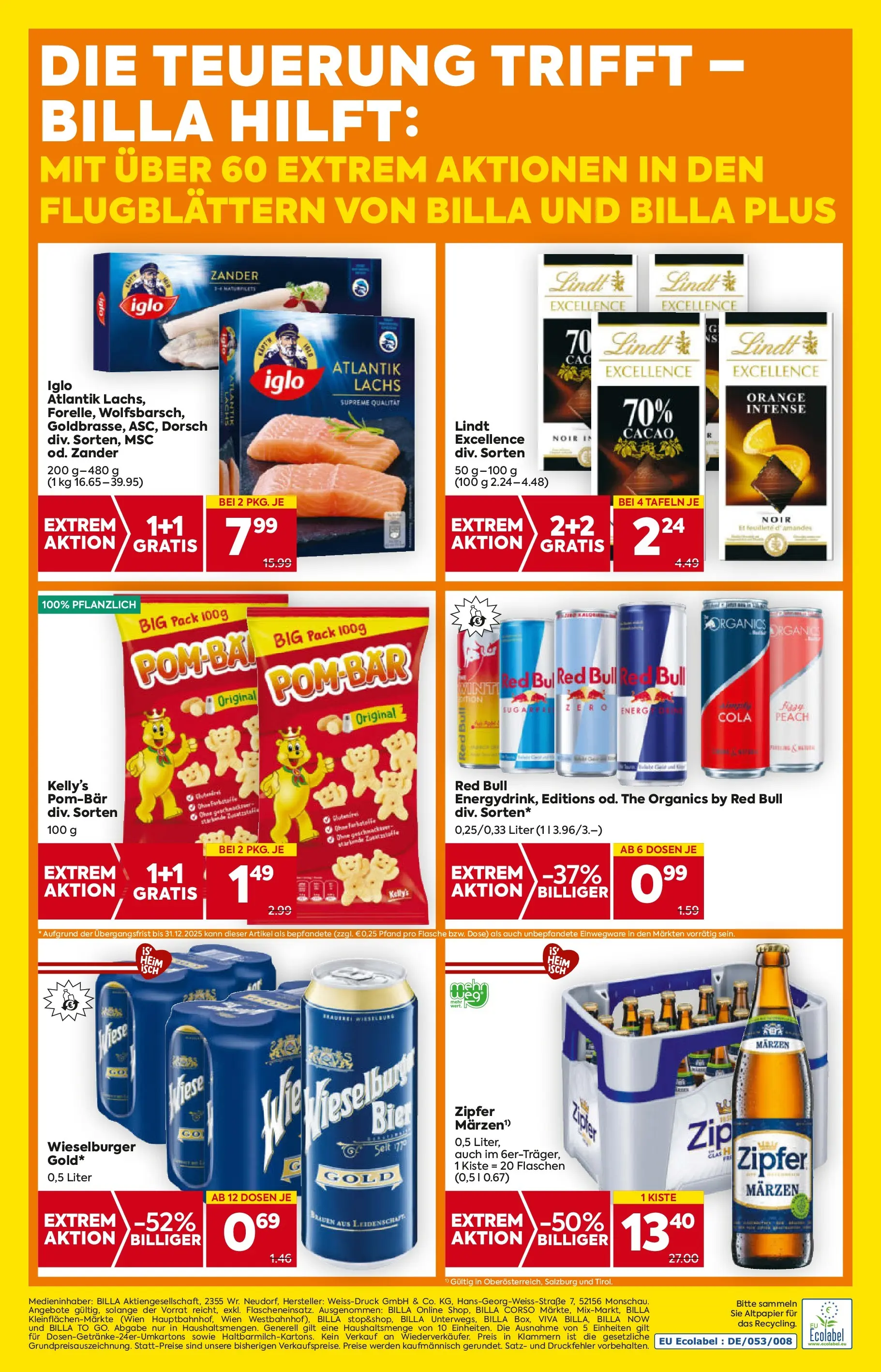 Billa - BILLA: Flugblatt gültig bei BILLA & BILLA PLUS ab 29.10.2025 - Angebote, Prospekt | Seite: 24