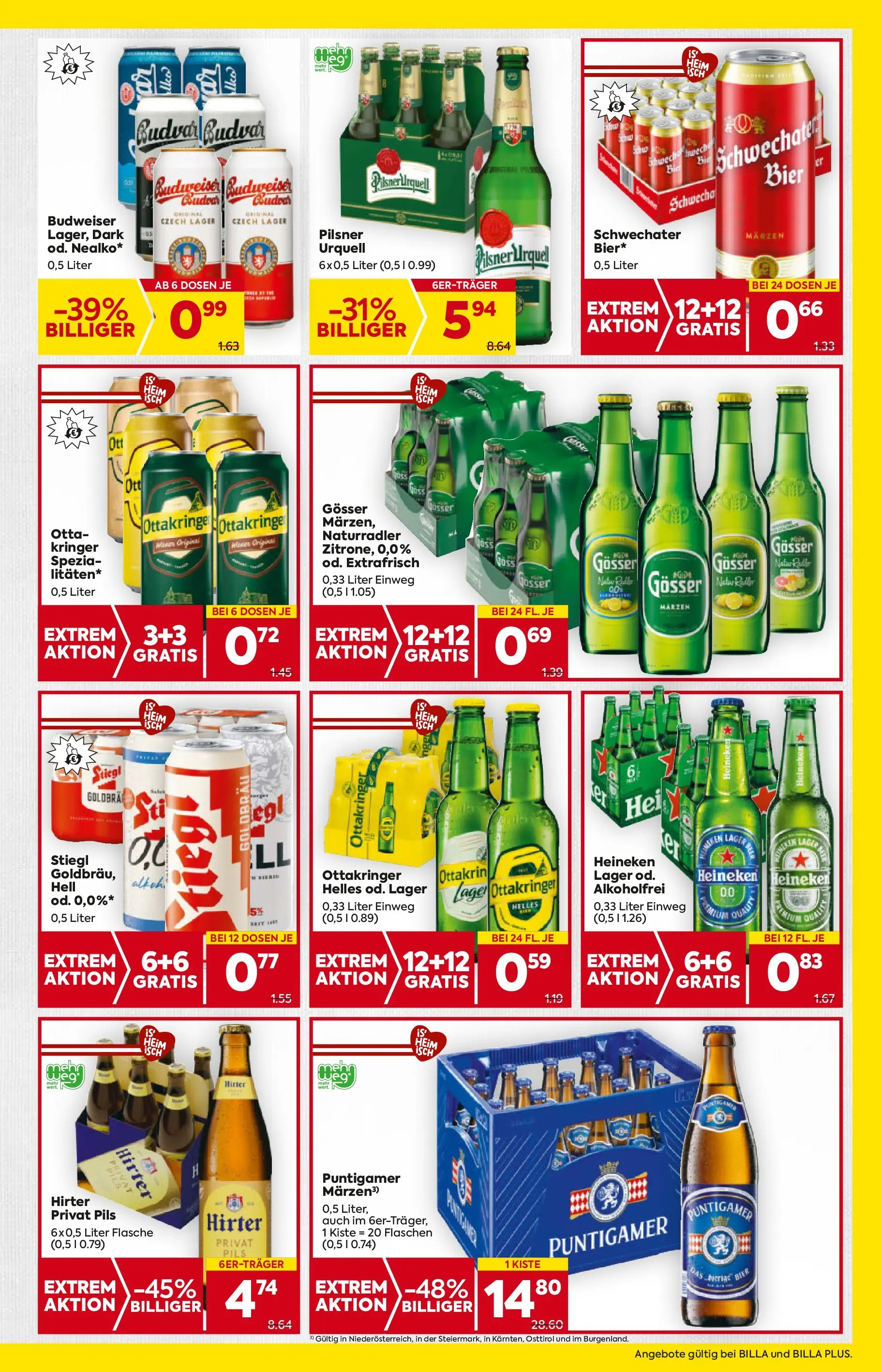 Billa - BILLA: Flugblatt gültig bei BILLA & BILLA PLUS ab 29.10.2025 - Angebote, Prospekt | Seite: 21