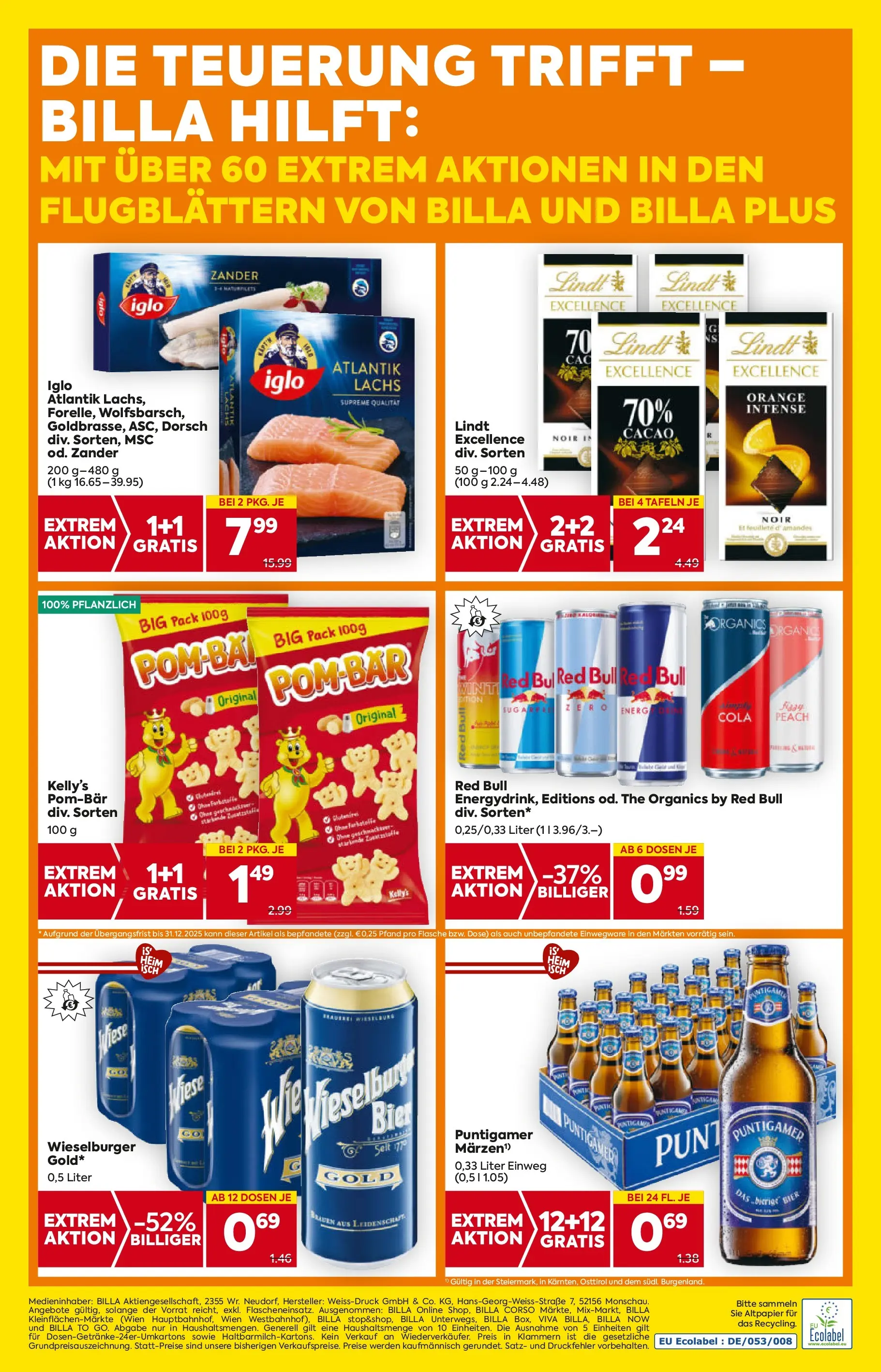 Billa - BILLA: Flugblatt gültig bei BILLA & BILLA PLUS ab 29.10.2025 - Angebote, Prospekt | Seite: 24