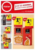Supermercados Charter ¡Así Se Ahorra Cuando Puedes Elegir! - hasta el 19.11.2025