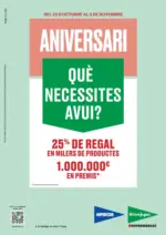 Hipercor Què Necessites Avui? - hasta el 05.11.2025